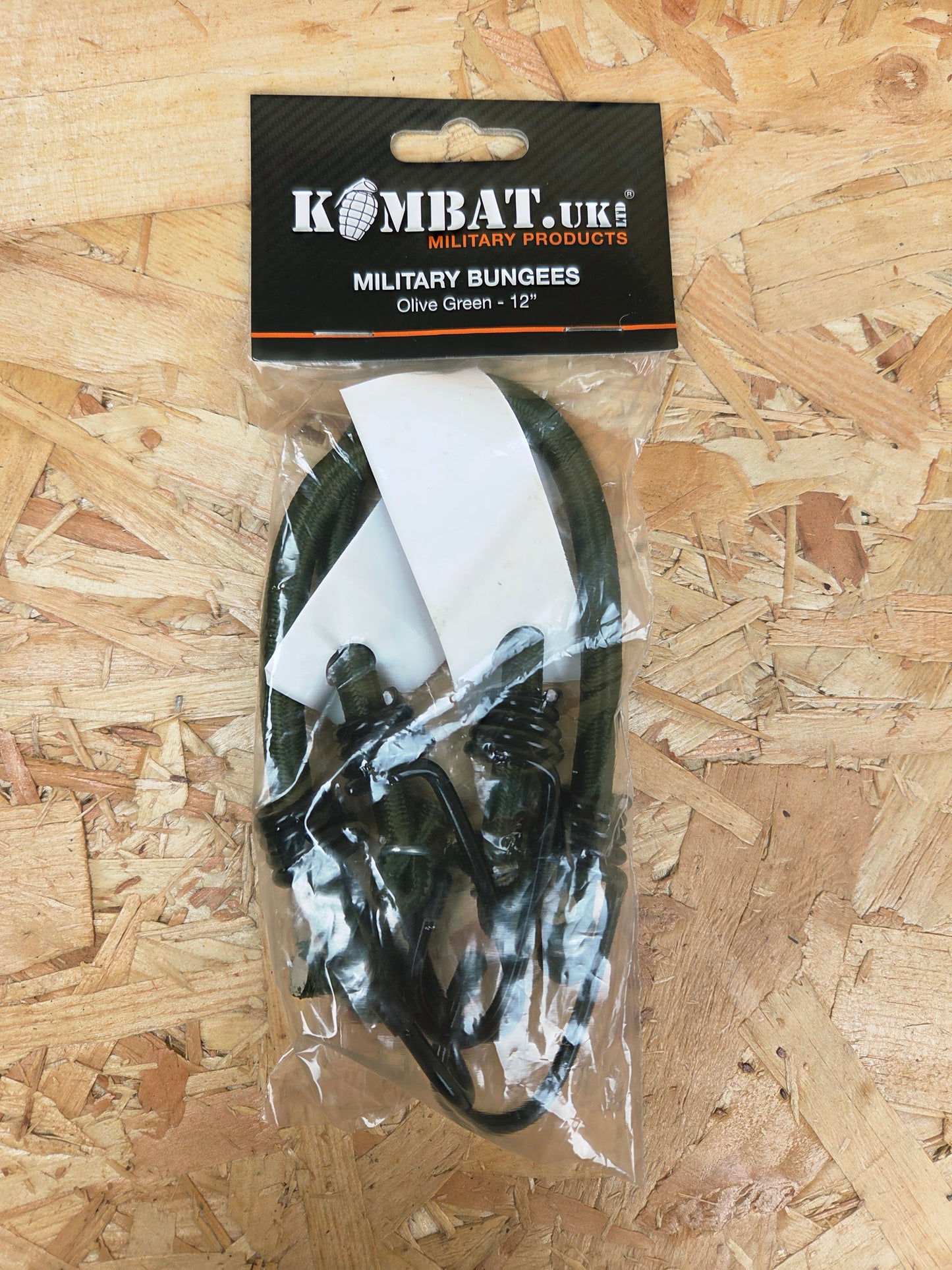 Military Bungee Cord Elastic Retention Stretch Tie Down Load Securing Bergen Secure Kit Olive Green 12"