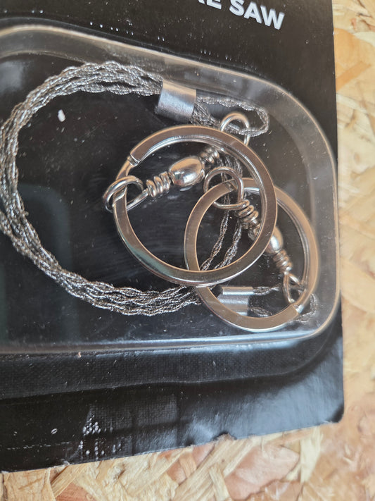 Military Wire Saw Survival Pocket Hand Camping Bushcraft Cadet Flexible