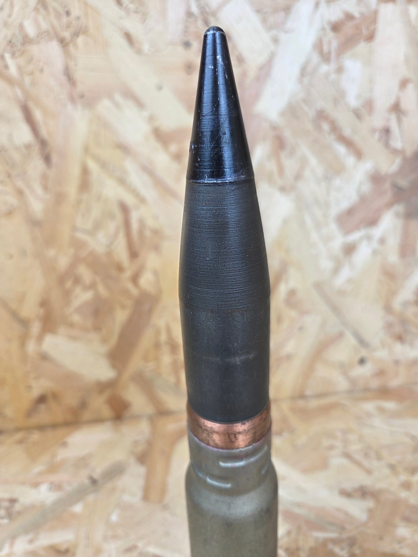 Auto Gun Cartridge Casing 30mm Caliber Round Military Inert Training Round Display Ammunition Collectable