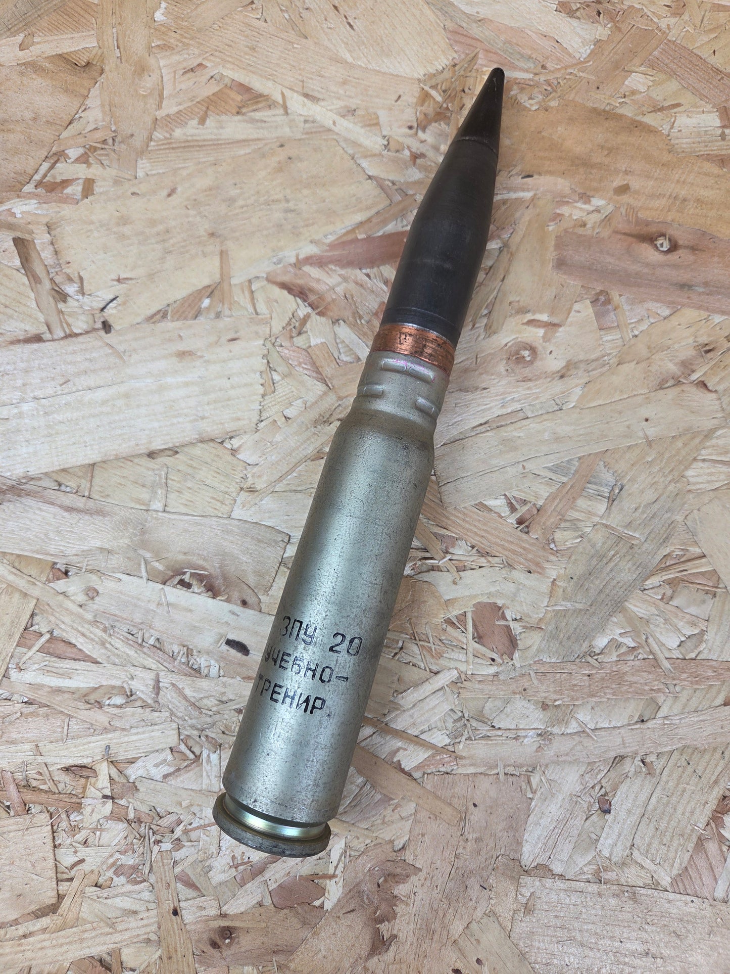 Auto Gun Cartridge Casing 30mm Caliber Round Military Inert Training Round Display Ammunition Collectable