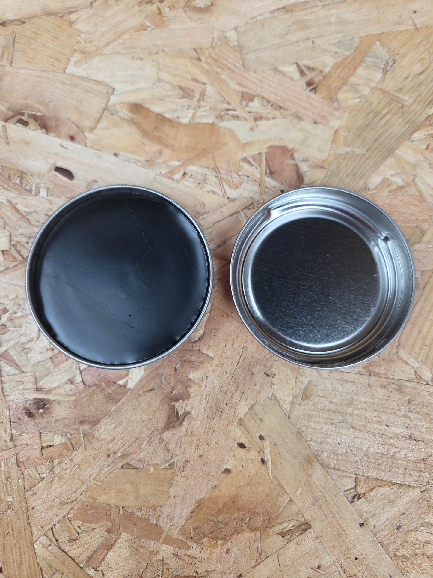 Black Military Style Shoe Polish Tin Carnauba Cadet Leather Parade Boot Wax 40g