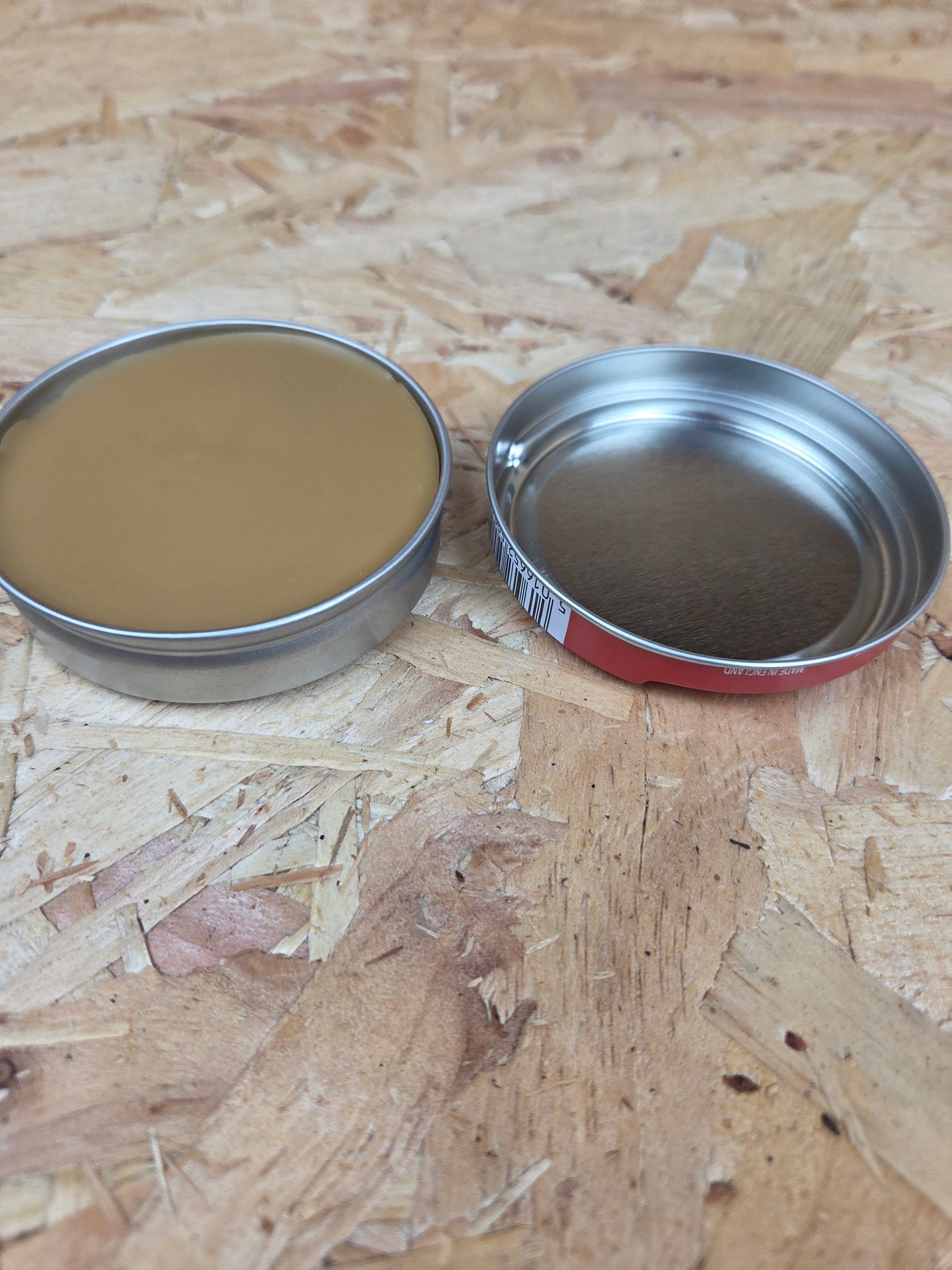 Neutral Military Style Dubbin Wax Tin Cadet Leather Parade Boot Softener 40g
