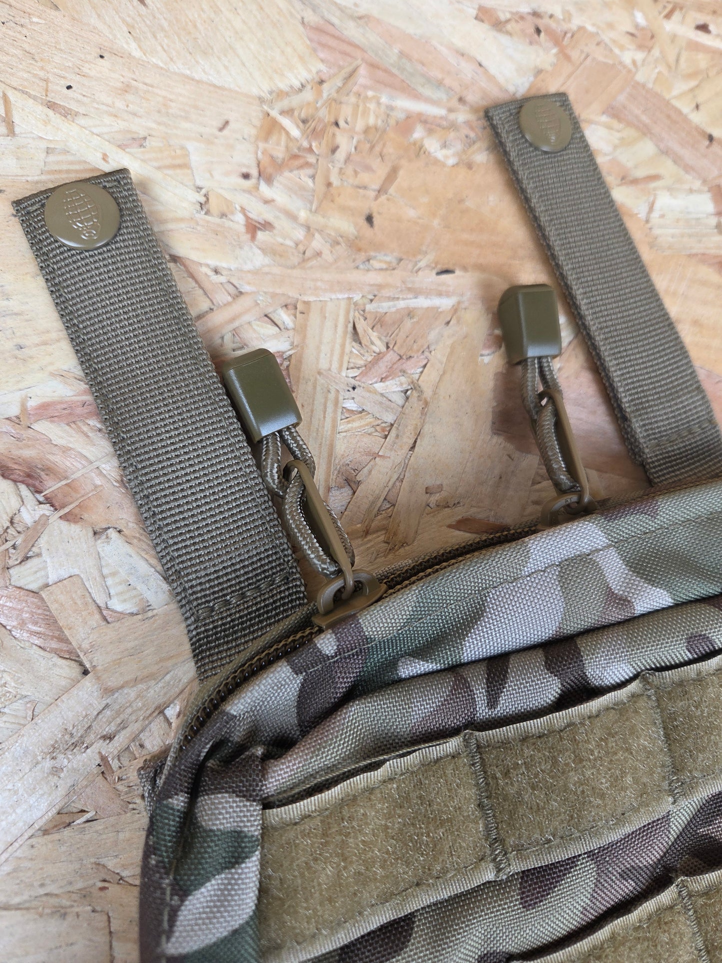 Molle BTP Utility Pouch Camouflage Green Military Style Pouch Load Carrying Small