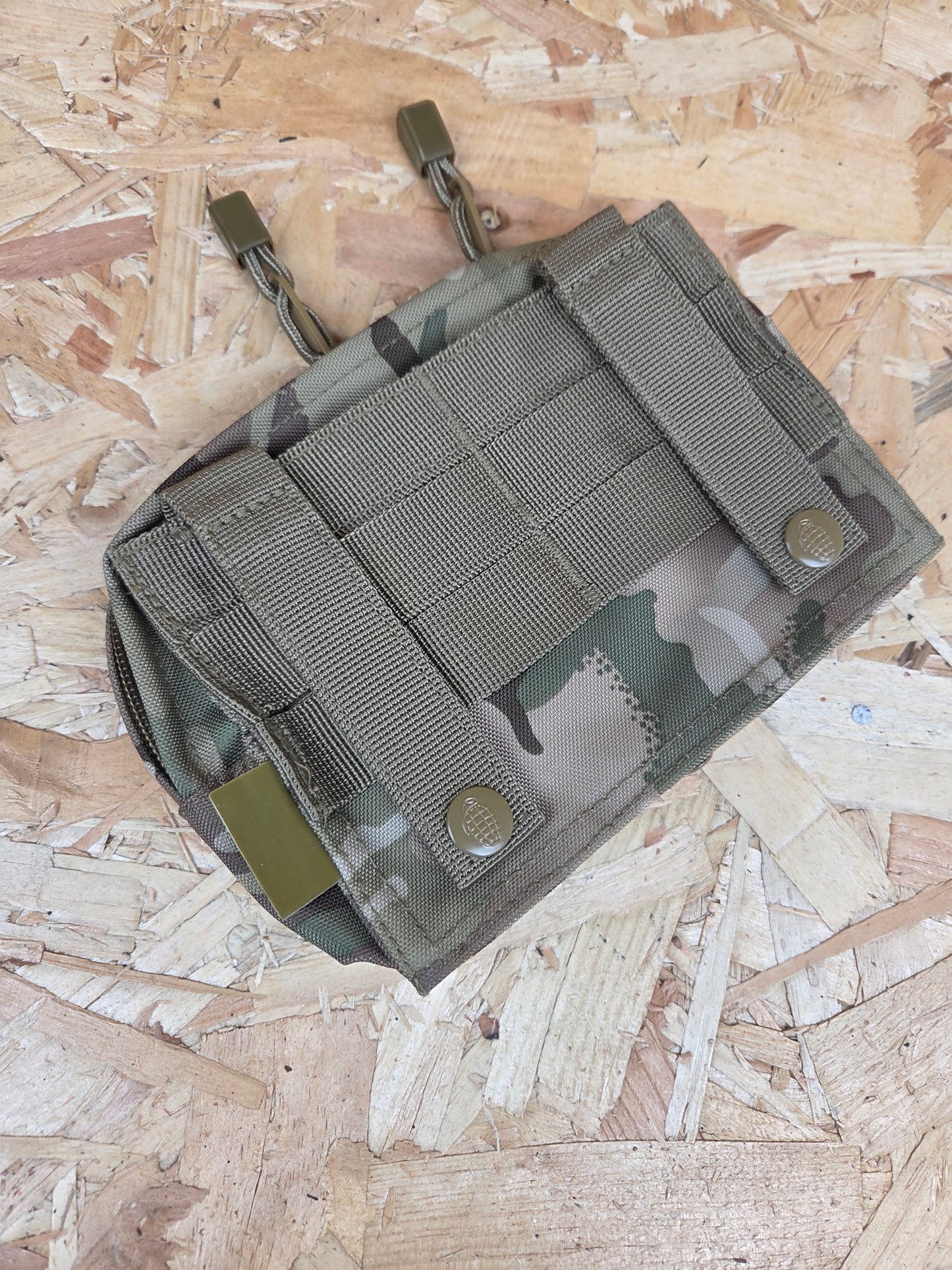 Molle BTP Utility Pouch Camouflage Green Military Style Pouch Load Carrying Small