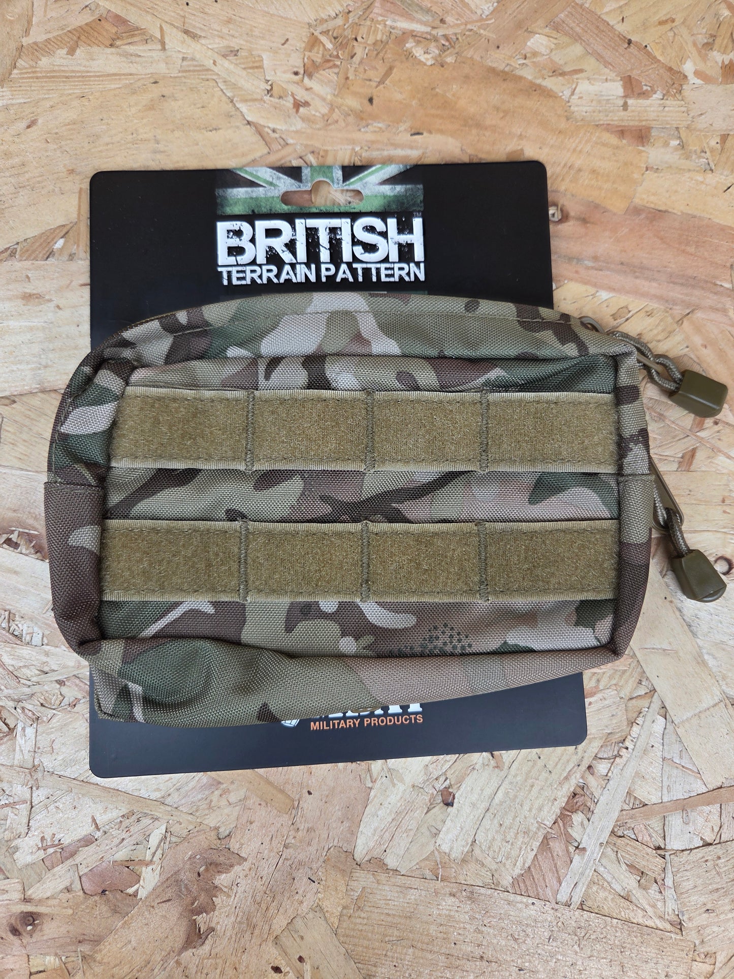 Molle BTP Utility Pouch Camouflage Green Military Style Pouch Load Carrying Medium