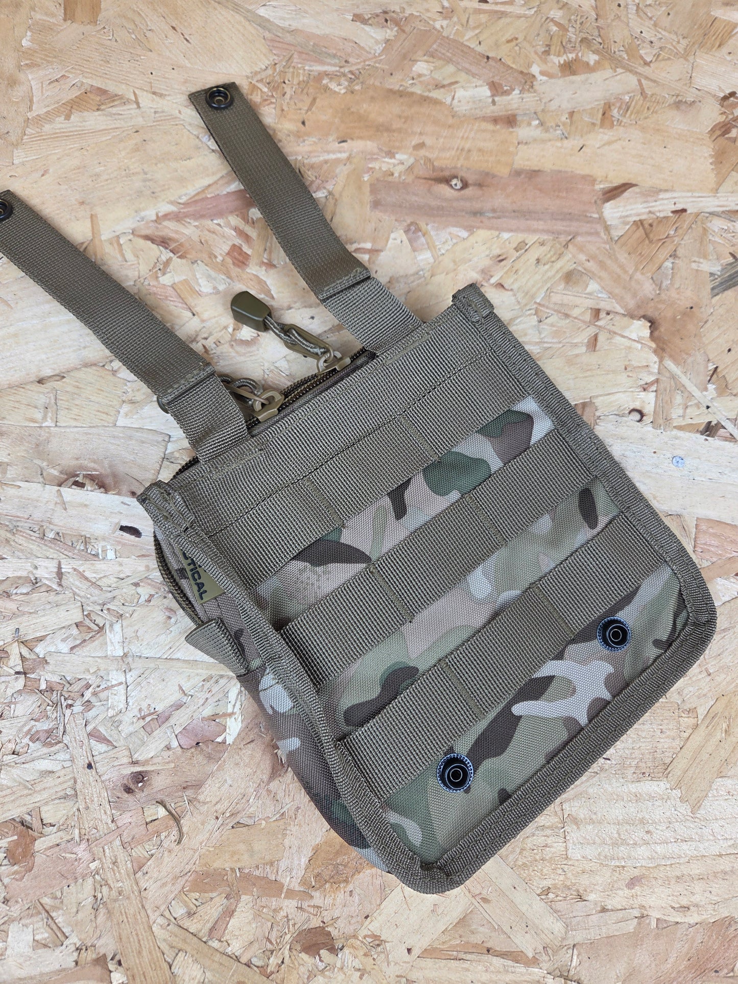Molle BTP Utility Pouch Camouflage Green Military Style Pouch Load Carrying Medium