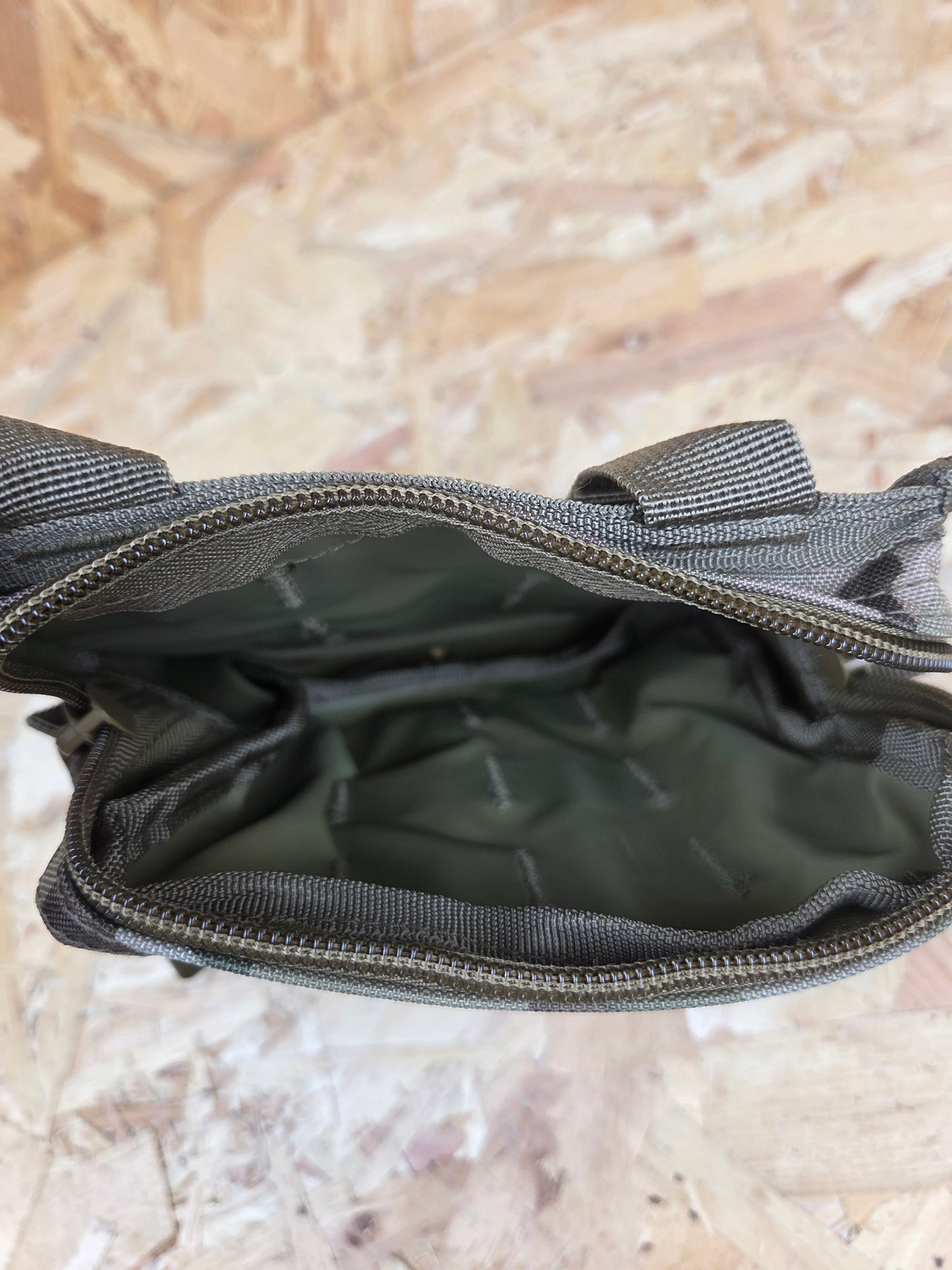 Molle BTP Utility Pouch Camouflage Green Military Style Pouch Load Carrying Medium