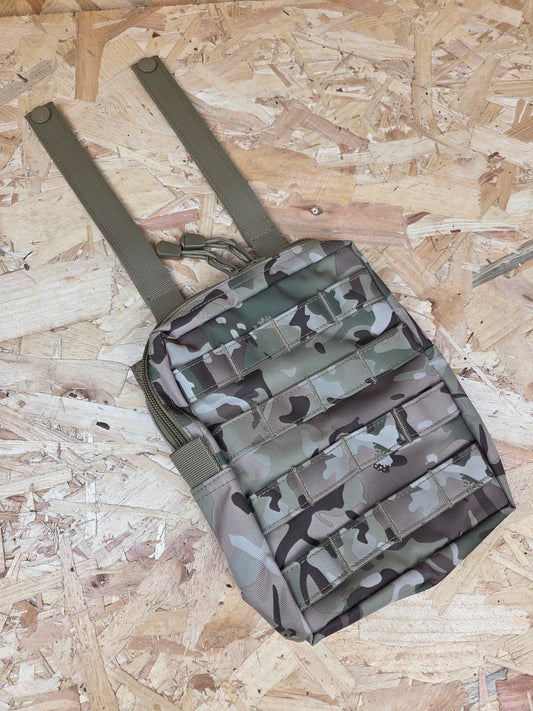 Molle BTP Utility Pouch Camouflage Green Military Style Pouch Load Carrying Large