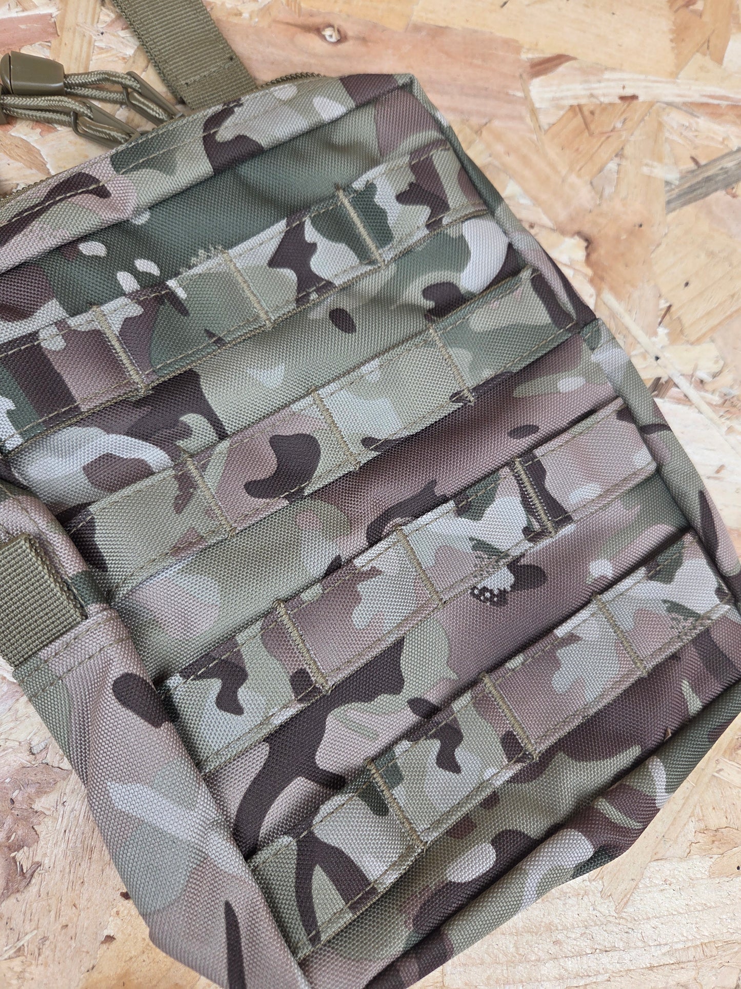 Molle BTP Utility Pouch Camouflage Green Military Style Pouch Load Carrying Large