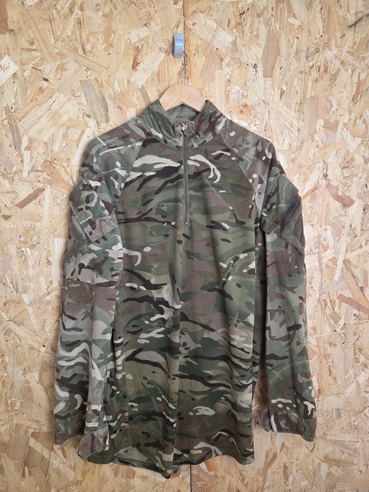 Genuine British Army UBACS MTP Camouflage Combat Military Cadet Paintball Shirt Tactical Airsoft Top
