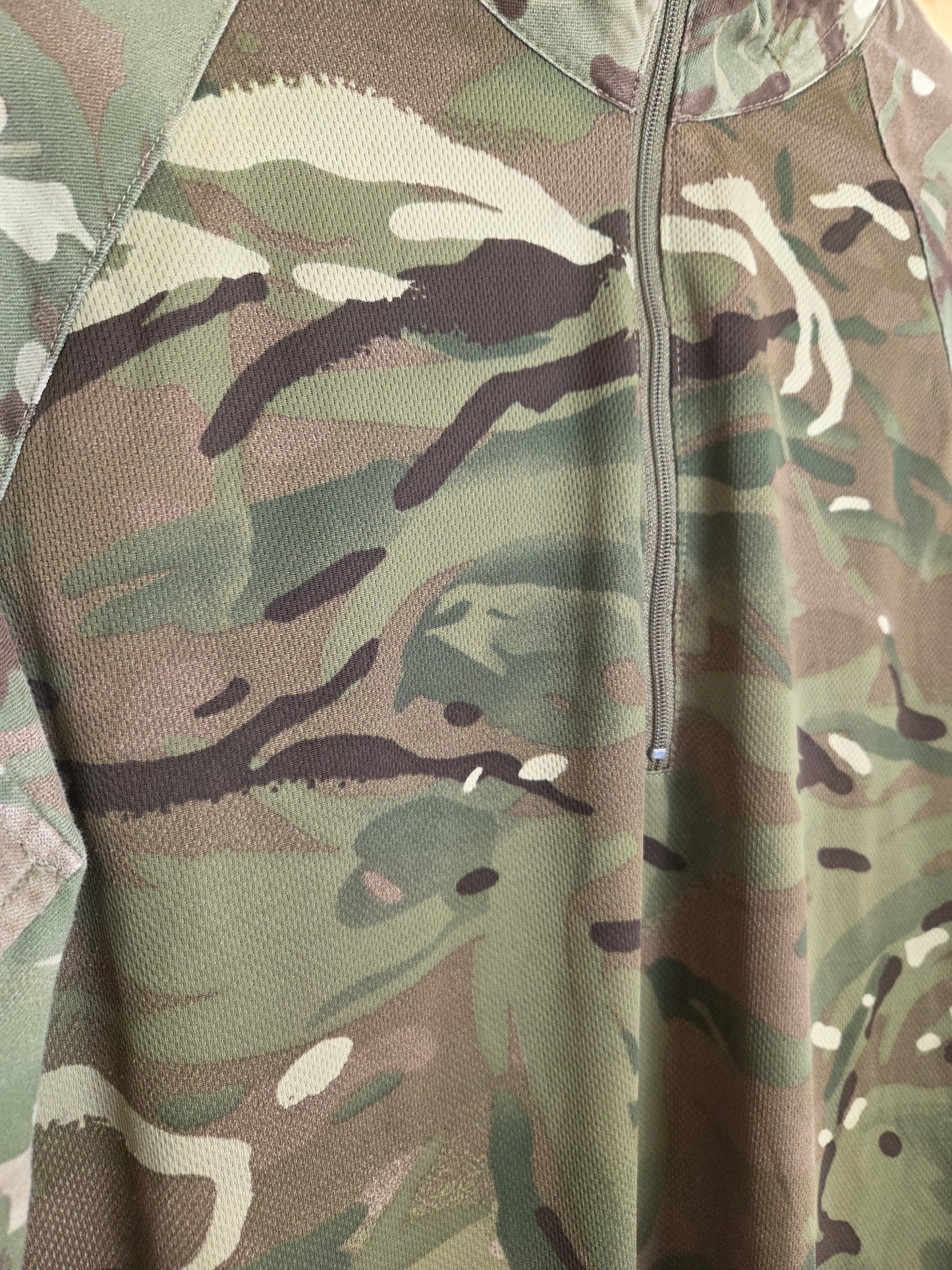 Genuine British Army UBACS MTP Camouflage Combat Military Cadet Paintball Shirt Tactical Airsoft Top