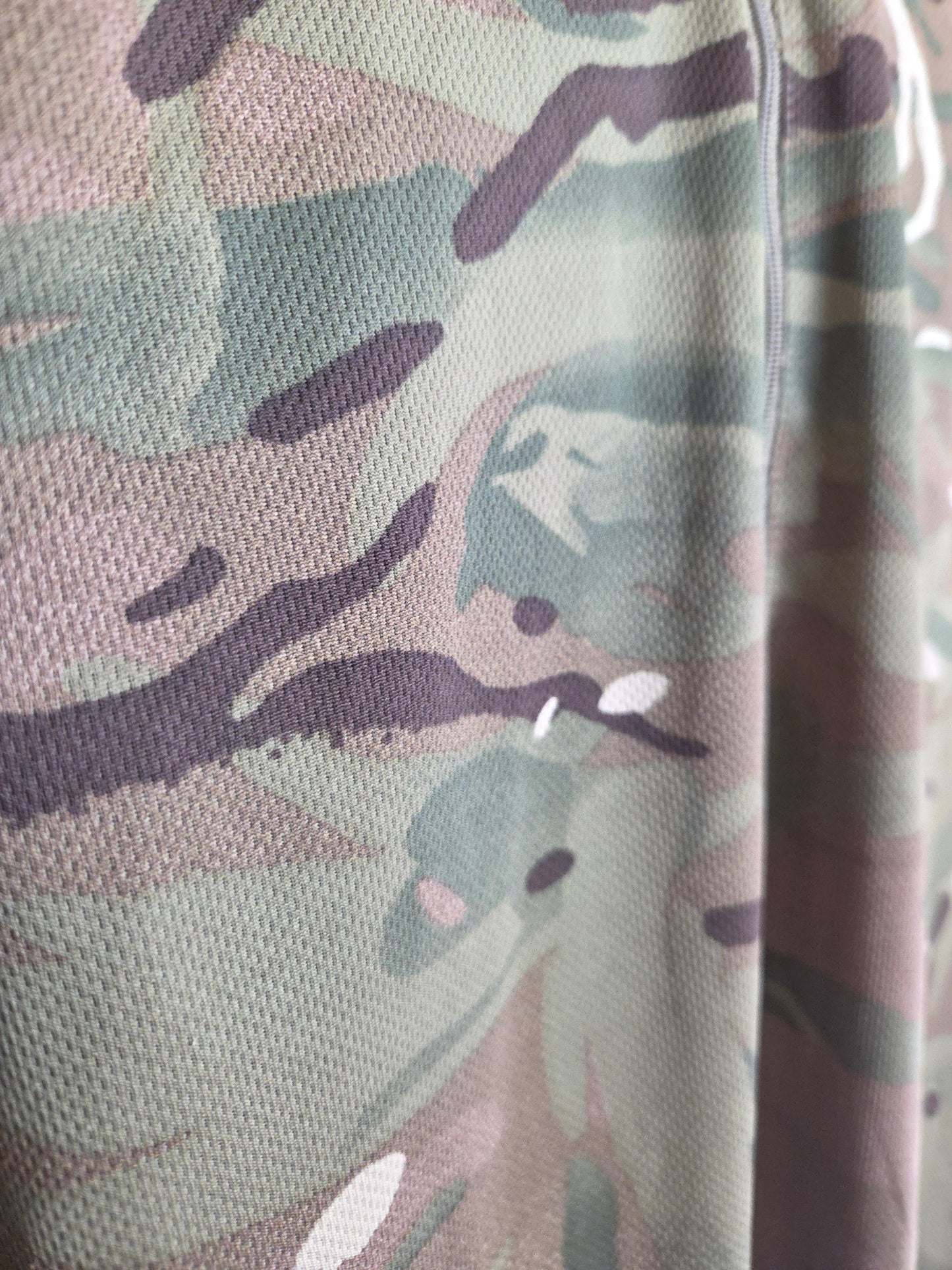 Genuine British Army UBACS MTP Camouflage Combat Military Cadet Paintball Shirt Tactical Airsoft Top