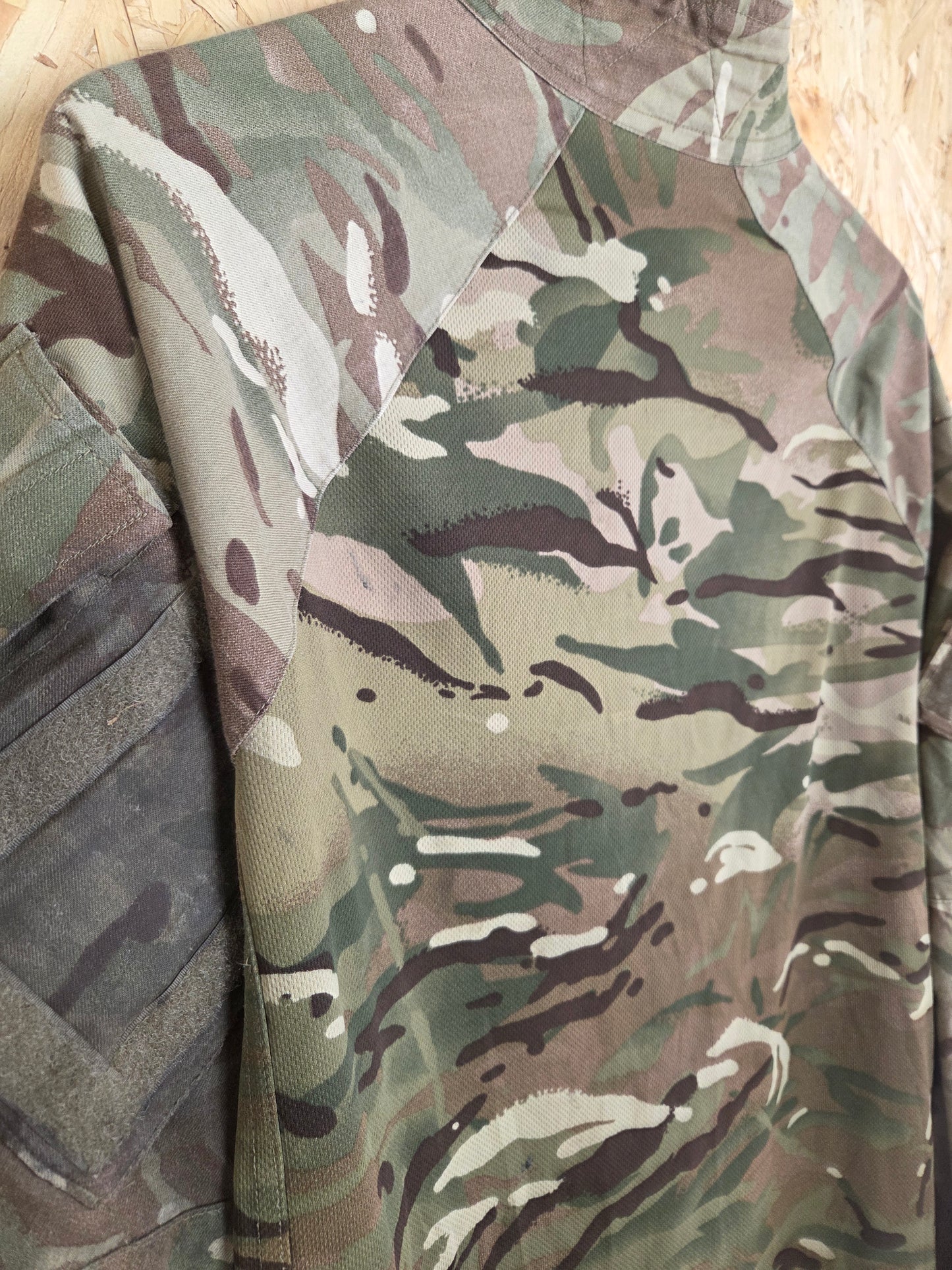 Genuine British Army UBACS MTP Camouflage Combat Military Cadet Paintball Shirt Tactical Airsoft Top