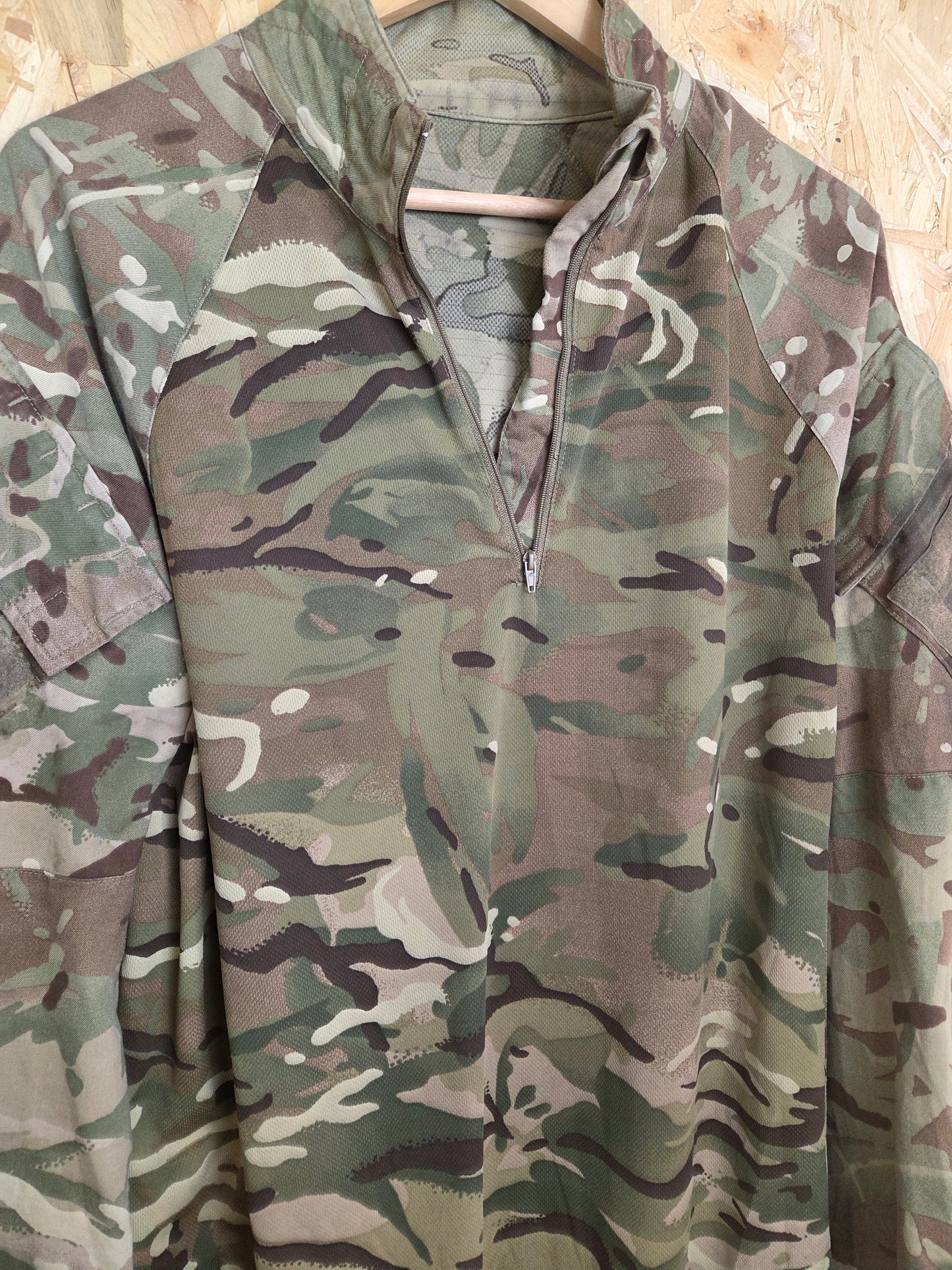 Genuine British Army UBACS MTP Camouflage Combat Military Cadet Paintball Shirt Tactical Airsoft Top