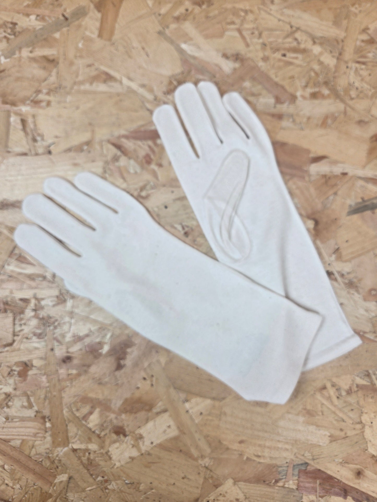 Genuine British Military NBC Glove Liners White Cotton Inner Gloves Size 9 9½ Vintage 1988