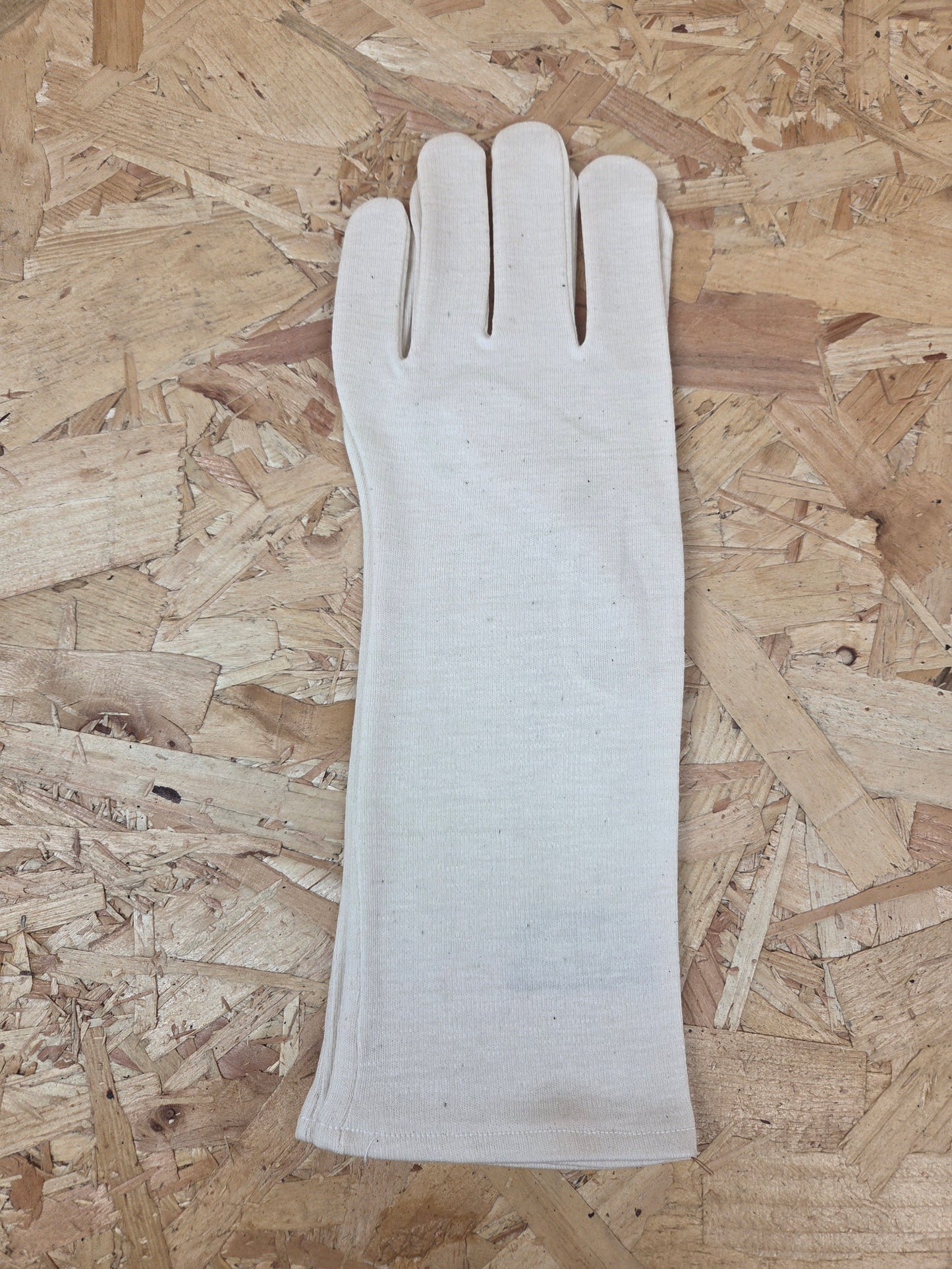 Genuine British Military NBC Glove Liners White Cotton Inner Gloves Size 9 9½ Vintage 1988