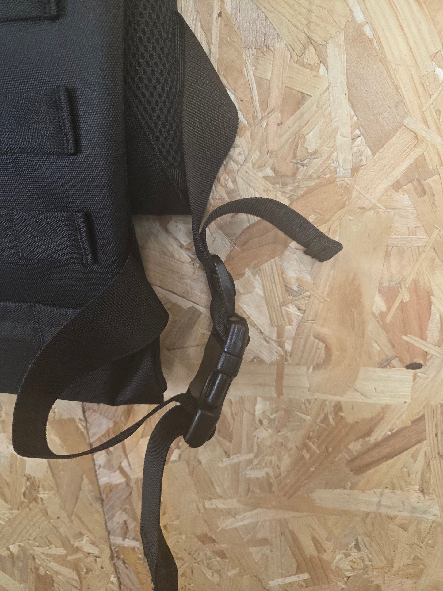 Molle Plate Carrier Vest Black Military Style Load Bearing Tactical Paintball Airsoft