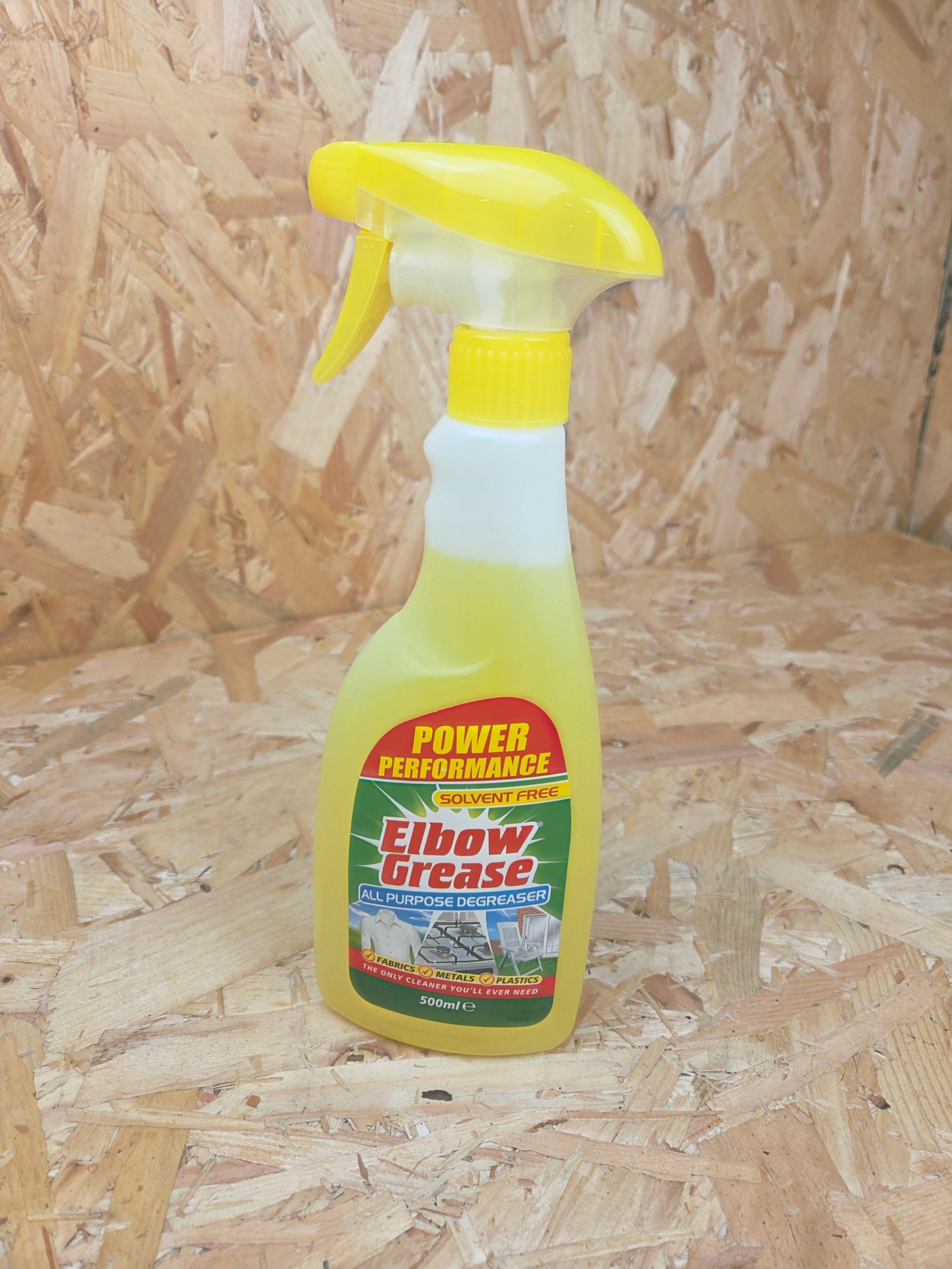 Elbow Grease All Purpose Degreaser Kitchen Bathroom Vehicle Grease Cleaning Fabric 500ml Powerful Multi Surface Cleaner