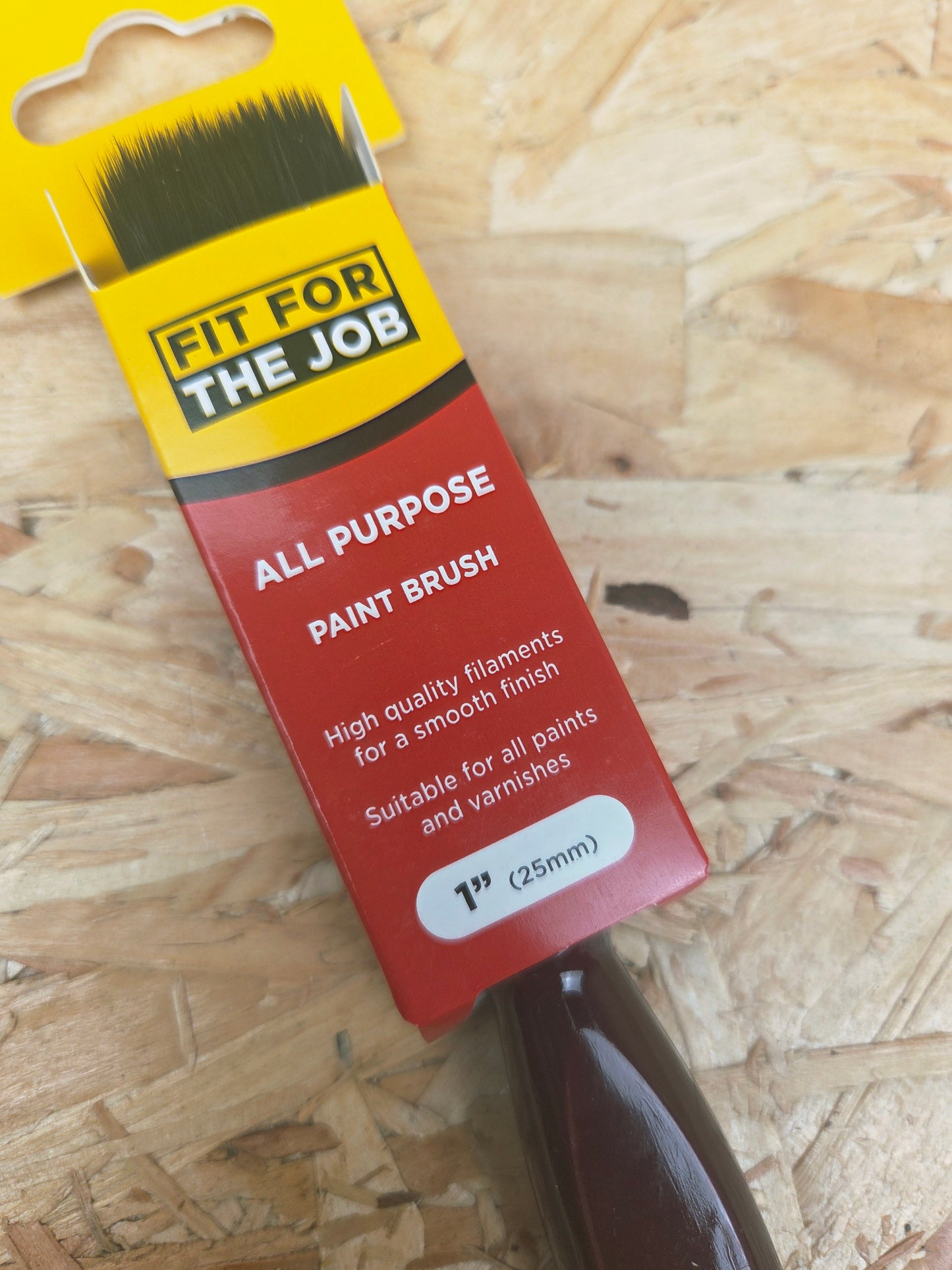 Paint Brush All Purpose High Quality Emulsion Gloss Smooth Finish Fit For The Job 25mm 1"