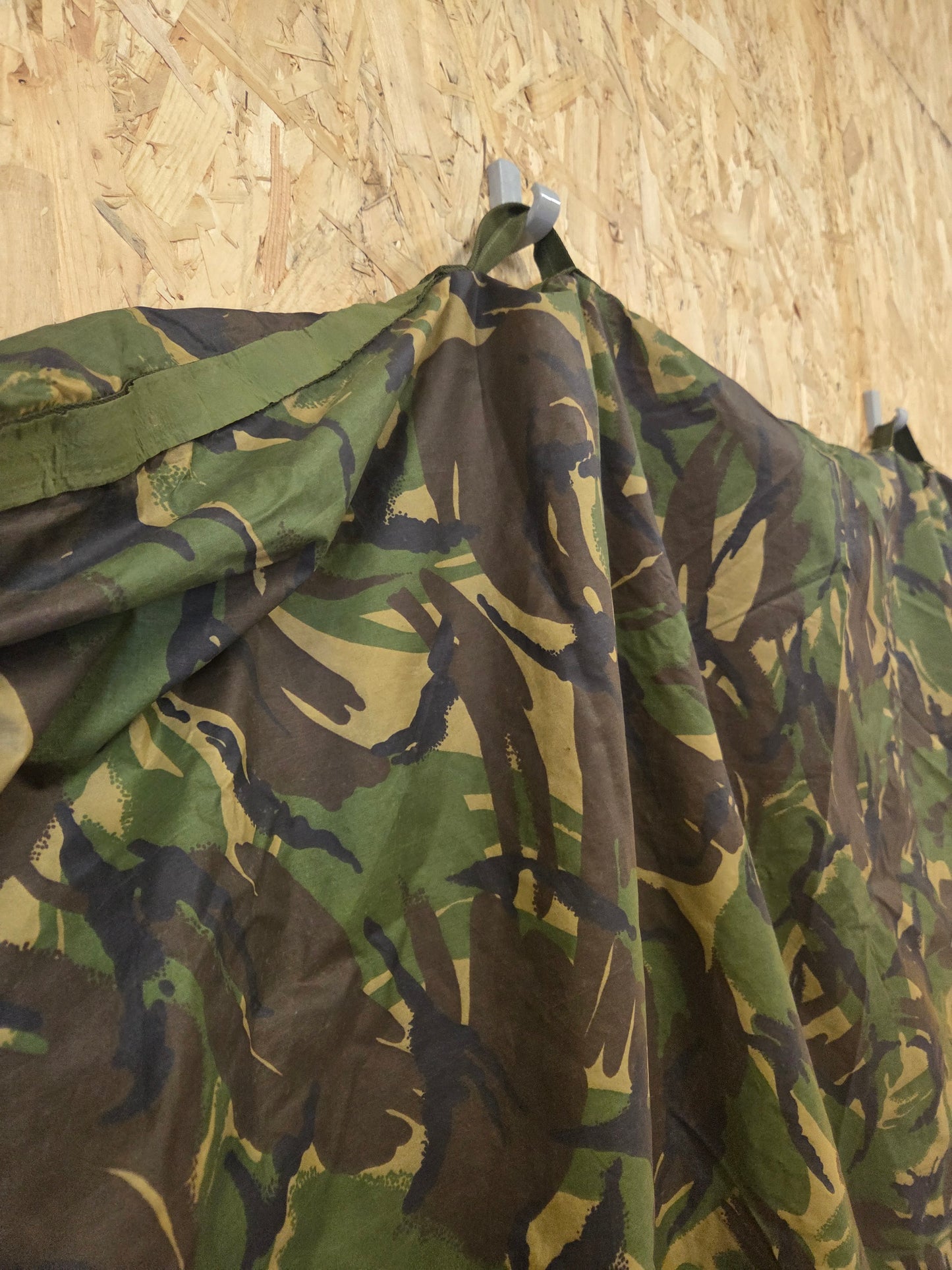British Army DPM Basha Woodland Camouflage Genuine Military Waterproof Fishing Camping Shelter Sheet Bushcraft Camp