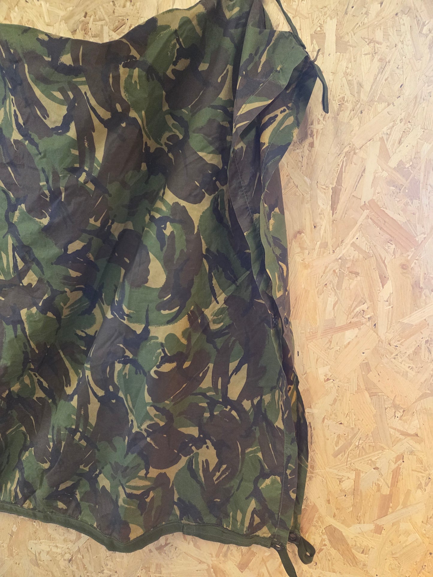 British Army DPM Basha Woodland Camouflage Genuine Military Waterproof Fishing Camping Shelter Sheet Bushcraft Camp