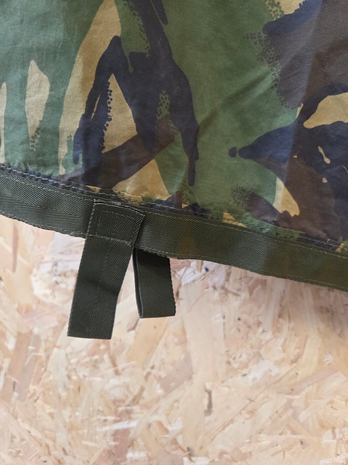 British Army DPM Basha Woodland Camouflage Genuine Military Waterproof Fishing Camping Shelter Sheet Bushcraft Camp