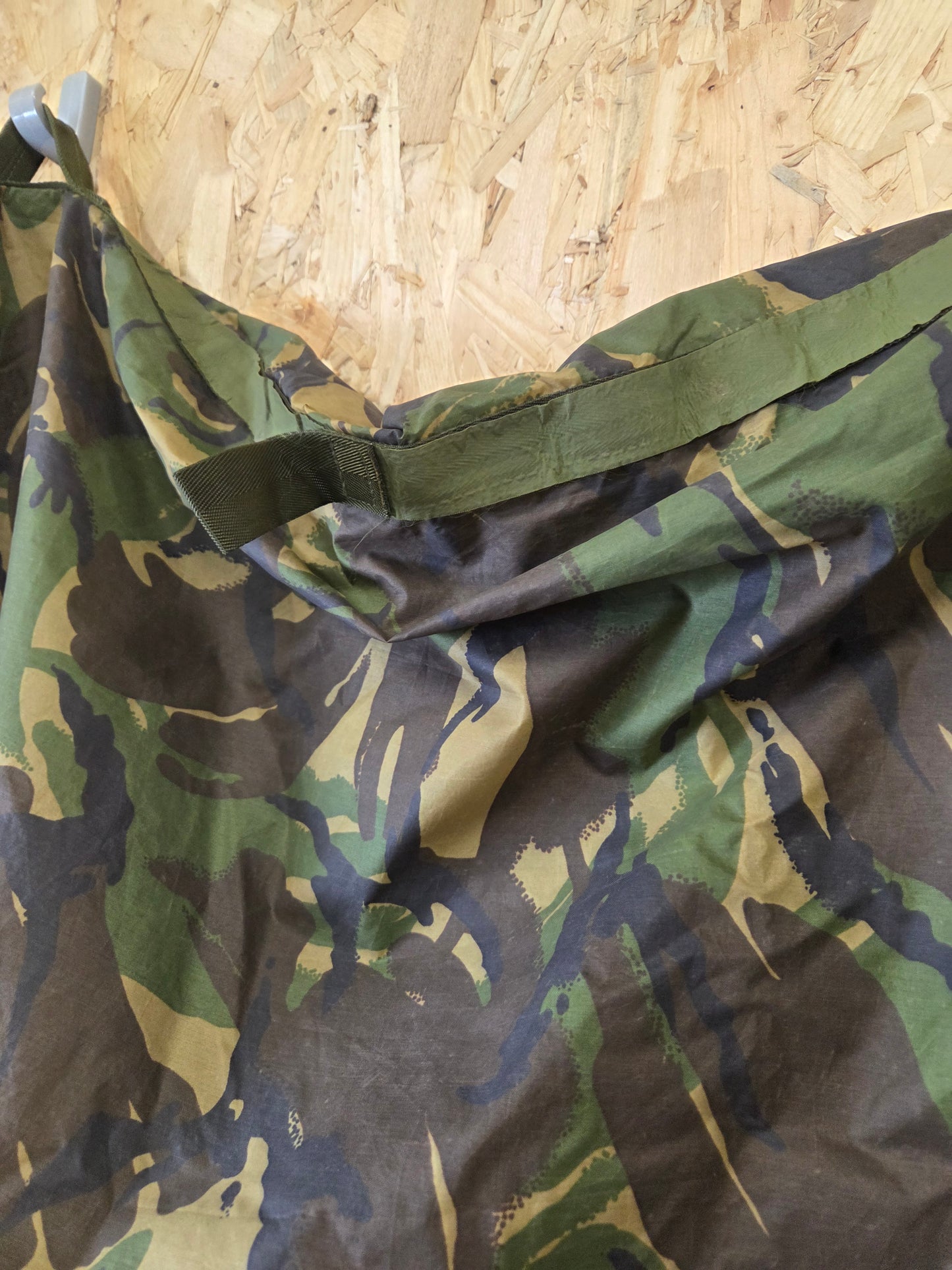 British Army DPM Basha Woodland Camouflage Genuine Military Waterproof Fishing Camping Shelter Sheet Bushcraft Camp