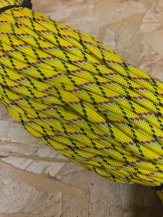 Paracord Cord Retention Loop Basha & Bivi Tent Shelter Rope Bushcraft Line Yellow Black Red