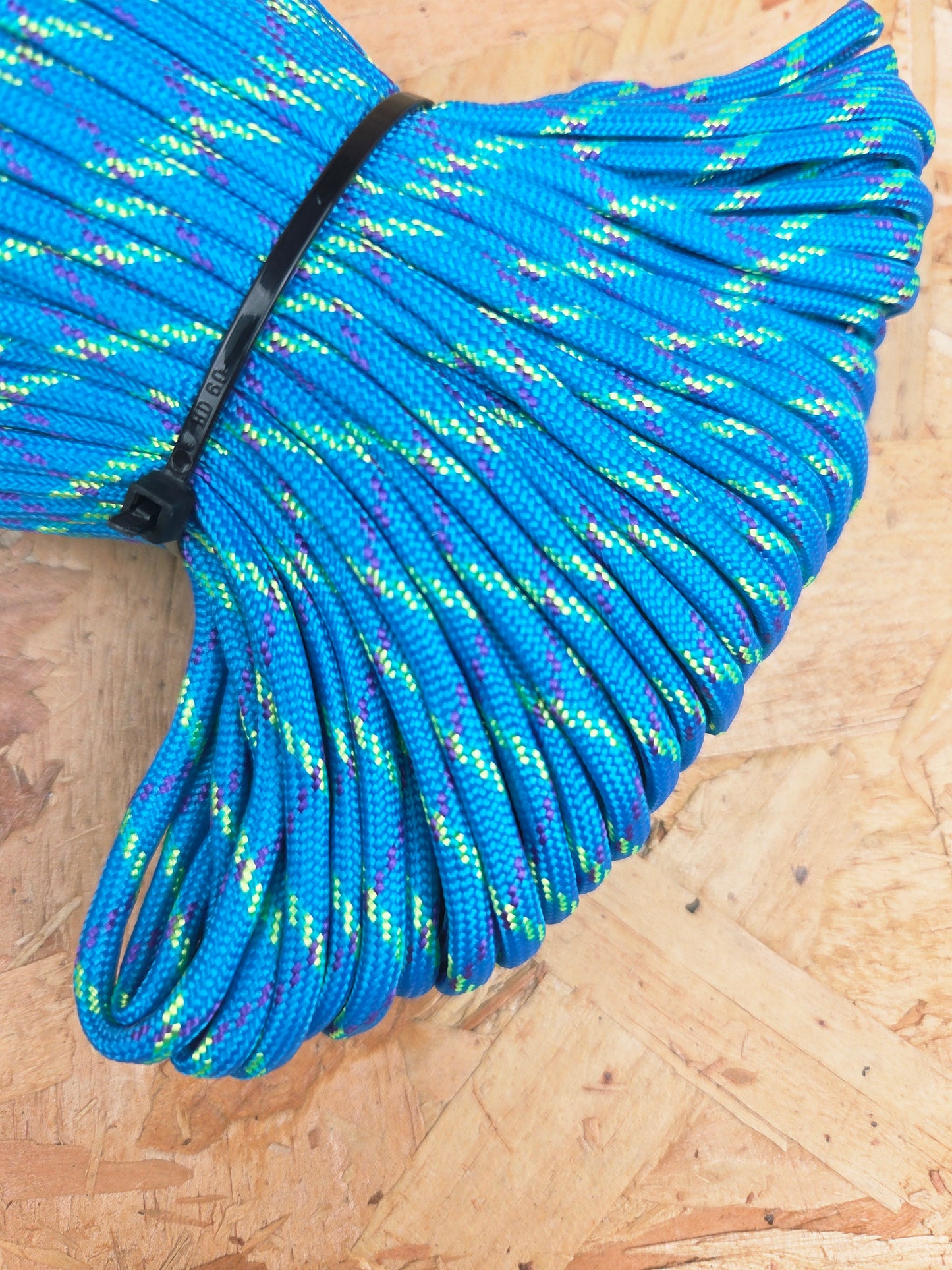 Paracord Cord Retention Loop Basha & Bivi Tent Shelter Rope Bushcraft Line Blue Neon Green & Lilac