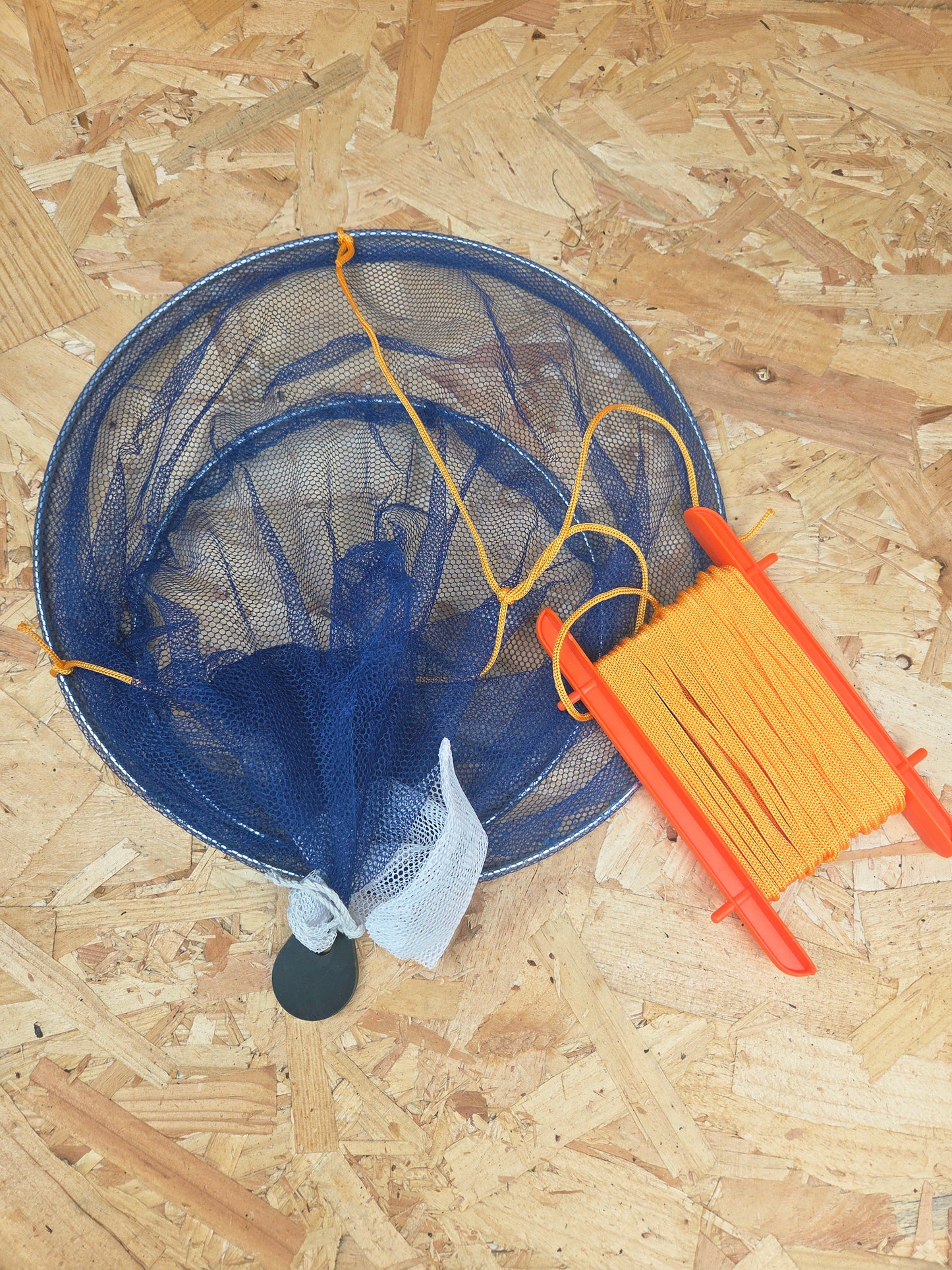 Crab Drop Net With Bait Bag Weighted Crabbing Net Sea Fishing Kit – Bogey Knights