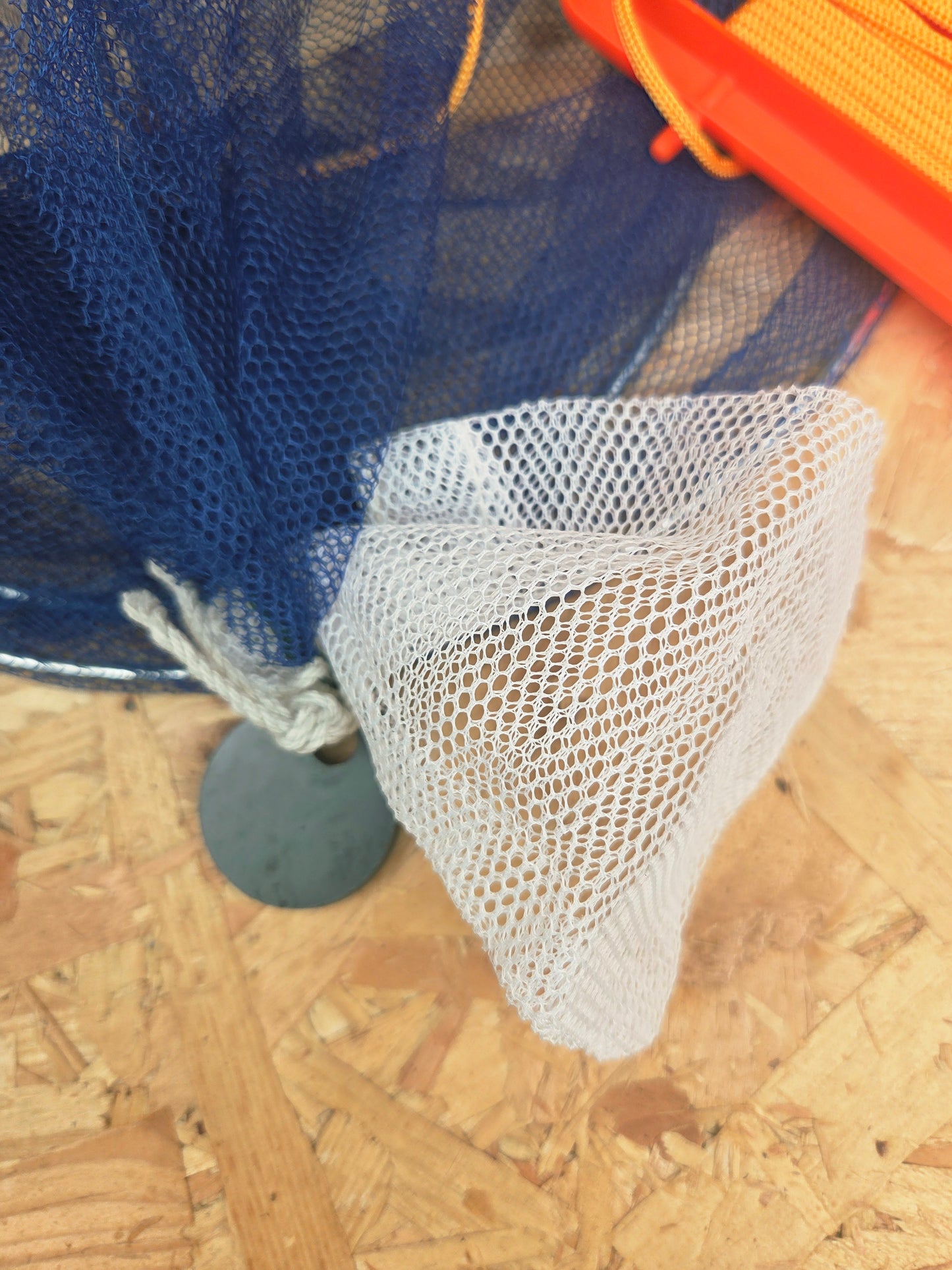Crab Drop Net With Bait Bag Weighted Crabbing Net Sea Fishing Kit
