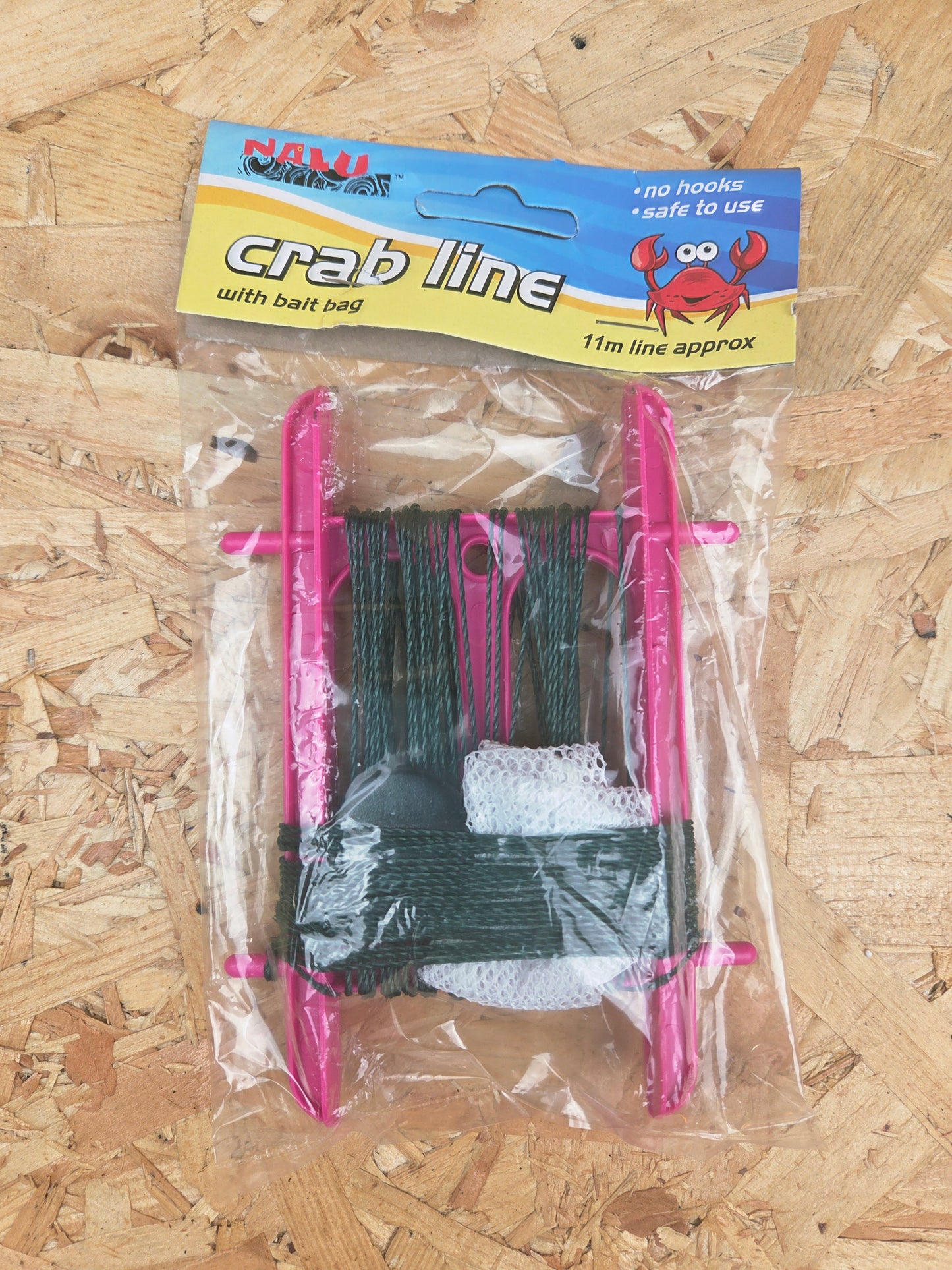 Crab Drop Line With Bait Bag Weighted Crabbing Line Sea Fishing Kit