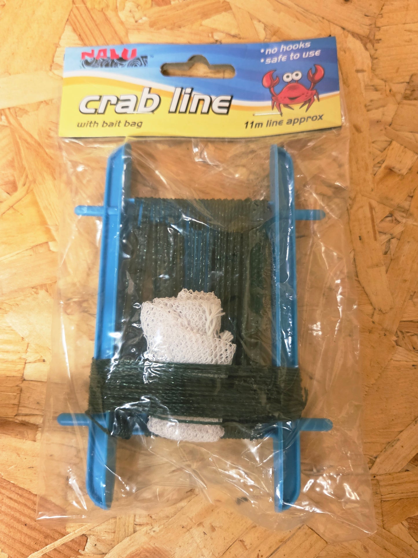 Crab Drop Line With Bait Bag Weighted Crabbing Line Sea Fishing Kit