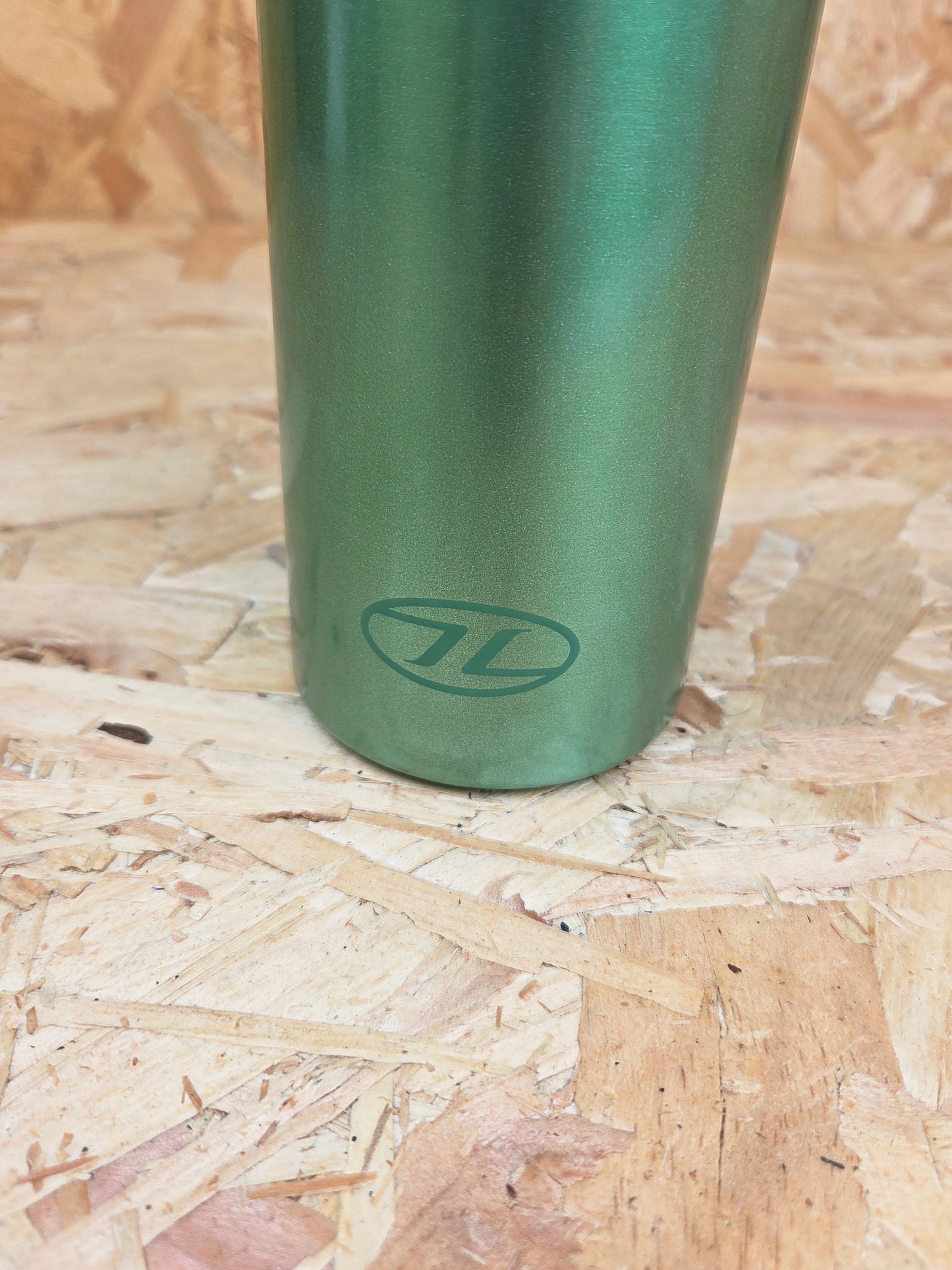 Stainless Steel Water Bottle Green Hiking Trail Black Metal Camping Drinking Leak proof Water Flask 500ml