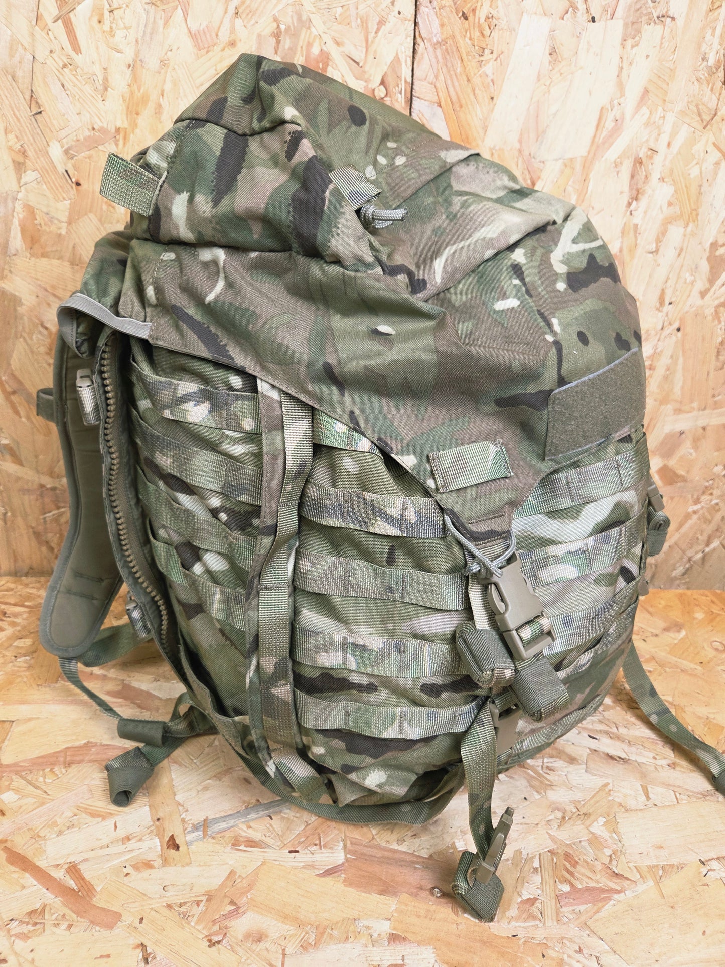 British Army Bergen MK3 MTP Camouflage Backpack Camo Hiking Bag Field Day Bag 90L B Grade
