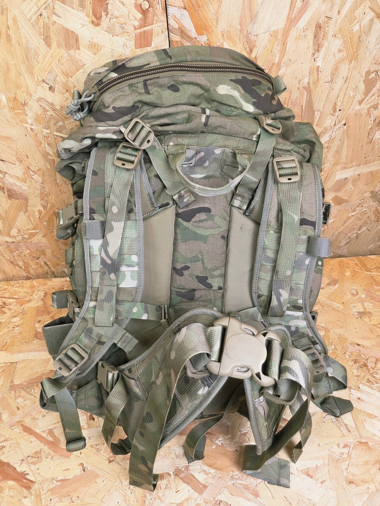 British Army Bergen MK3 MTP Camouflage Backpack Camo Hiking Bag Field Day Bag 90L B Grade