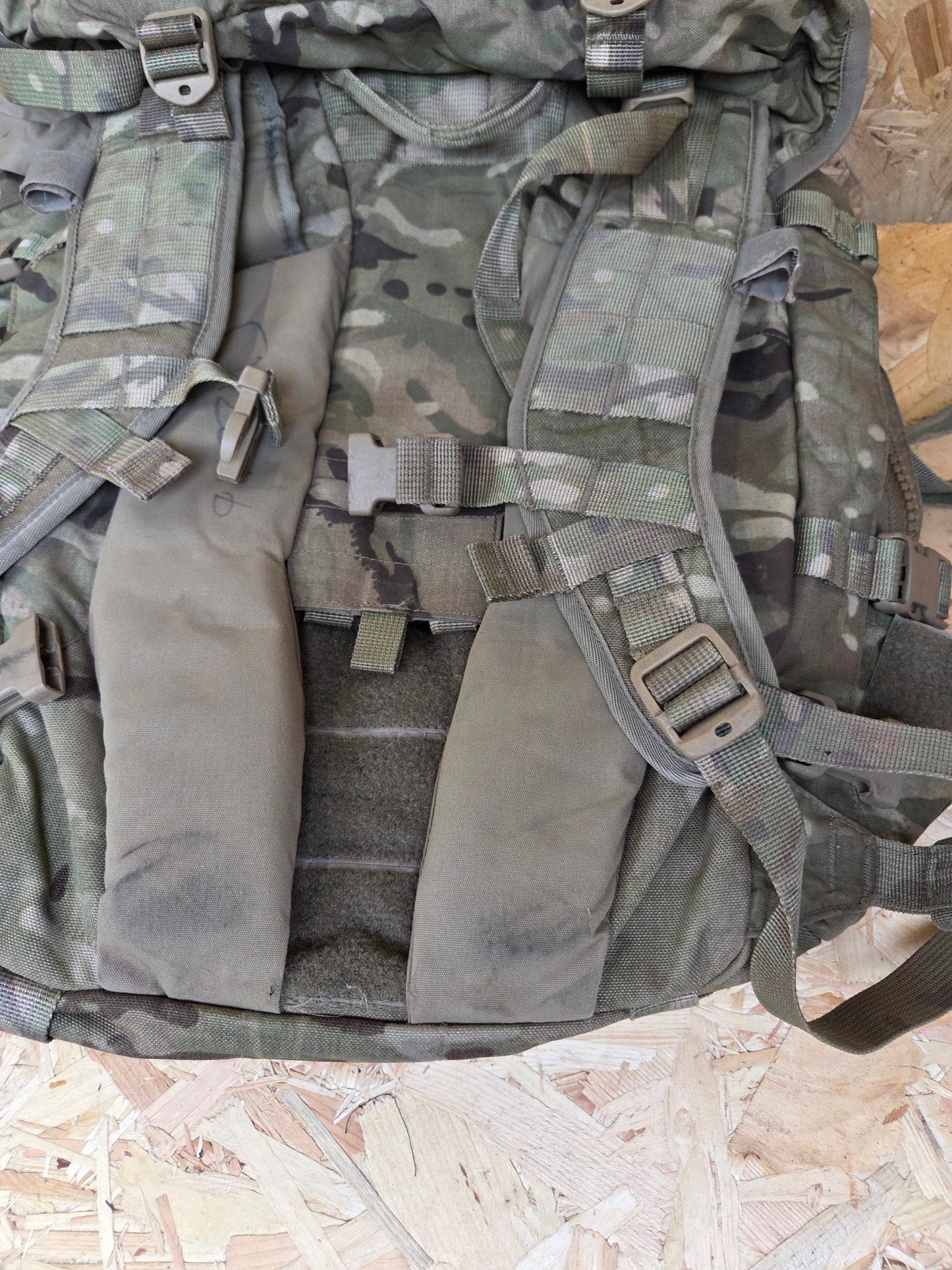 British Army Bergen MK3 MTP Camouflage Backpack Camo Hiking Bag Field Day Bag 90L B Grade