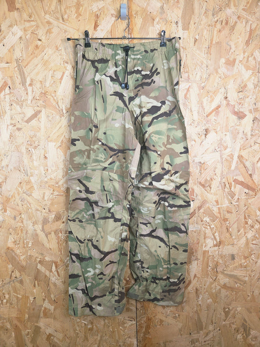 Genuine British Army Lightweight Waterproof Trousers MVP MTP Camouflage Green Brown Gortex
