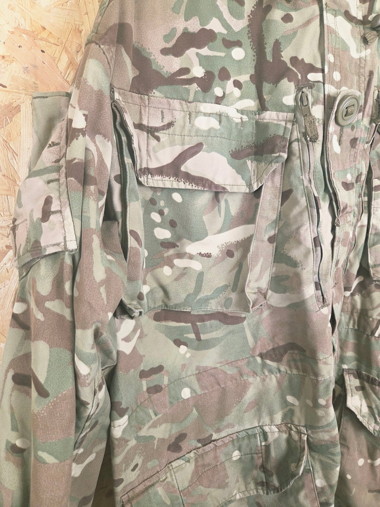 Genuine British Army MTP Combat Smock Windproof Jacket Military Camouflage Cadet Paintball Tactical Airsoft Camo Coat
