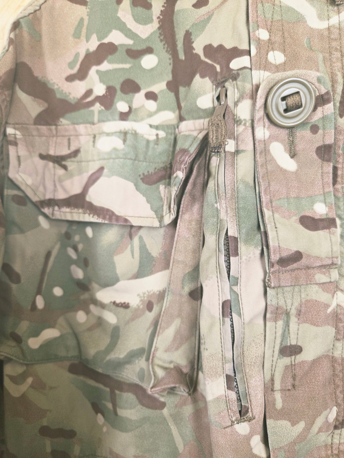 Genuine British Army MTP Combat Smock Windproof Jacket Military Camouflage Cadet Paintball Tactical Airsoft Camo Coat