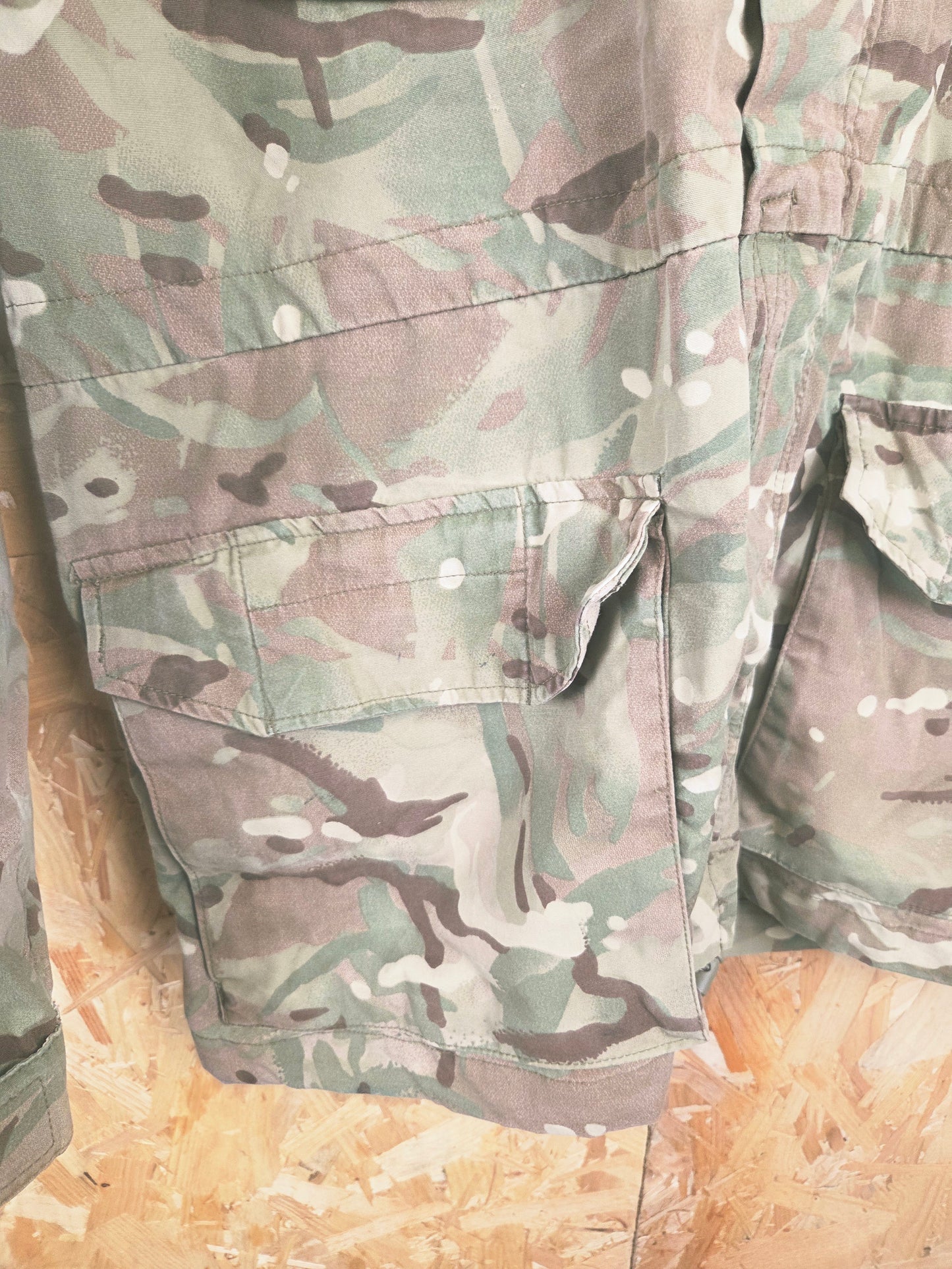 Genuine British Army MTP Combat Smock Windproof Jacket Military Camouflage Cadet Paintball Tactical Airsoft Camo Coat