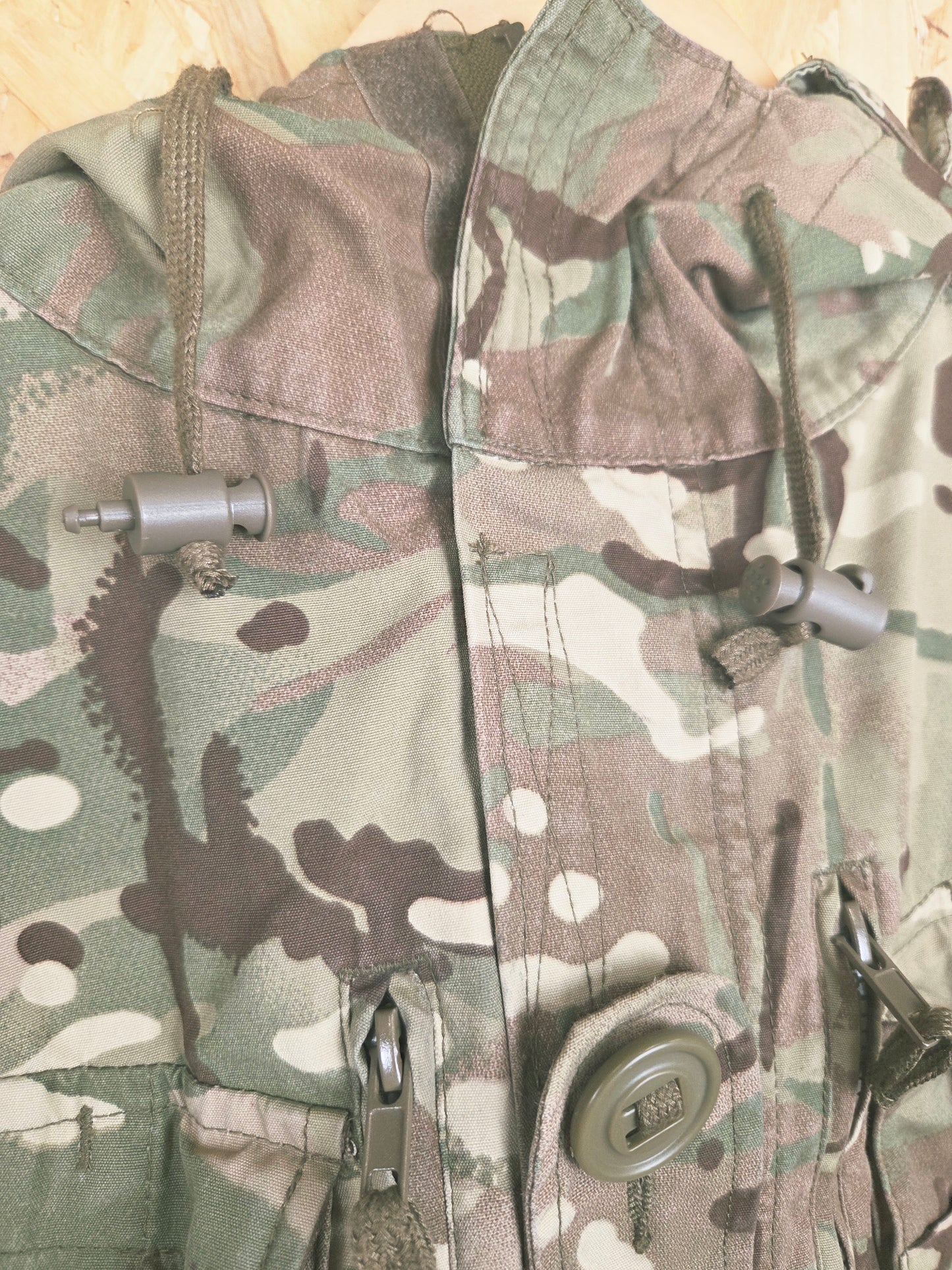 Genuine British Army MTP Combat Smock Windproof Jacket Military Camouflage Cadet Paintball Tactical Airsoft Camo Coat
