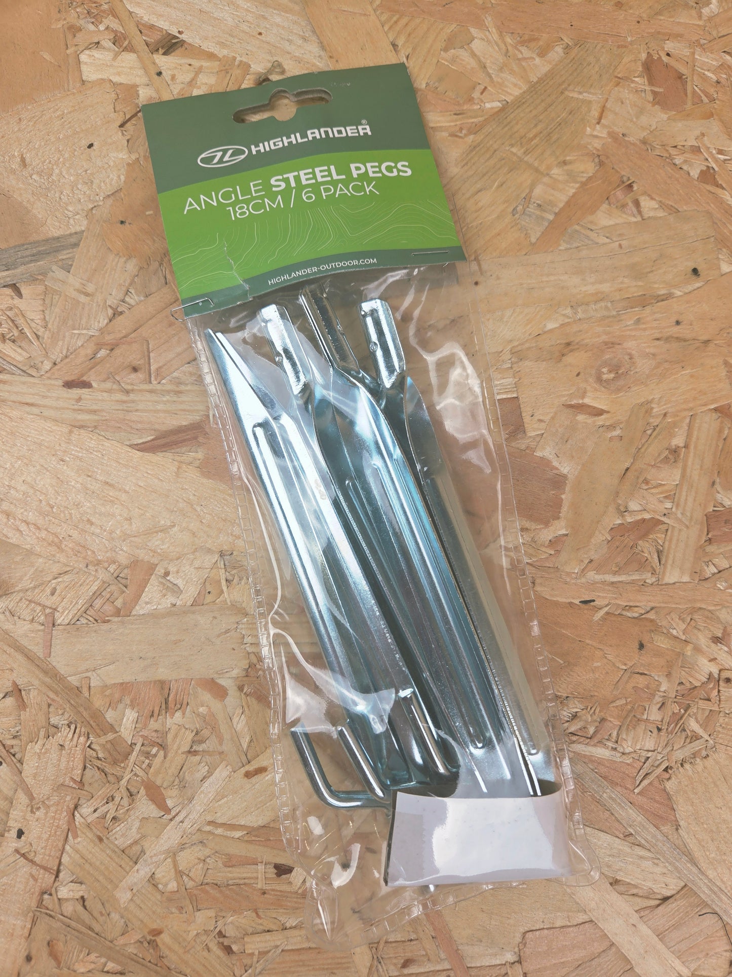 Tent Pegs Pack of 6 Basha Bivi Tarp Camping Equipment Ground Steel Stakes