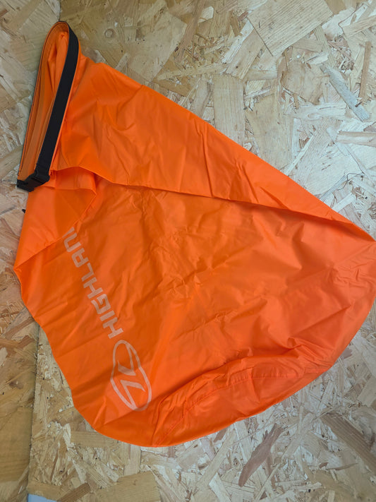 Waterproof Dry Sack Roll Top Hiking Camping Storage Bag Compact Lightweight 80 Litre Orange