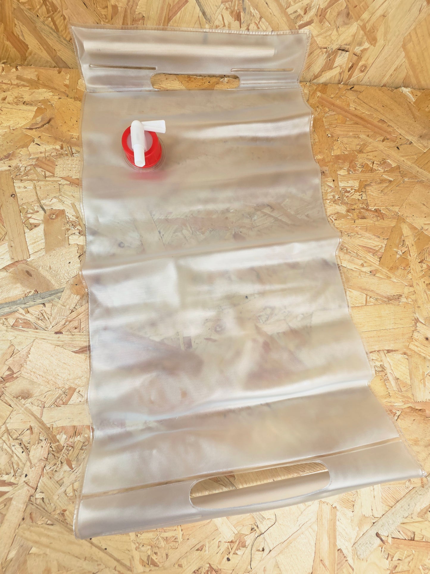 Roll Up Water Carrier 10 Litre Foldable Water Storage Bag Container Camping Caravan Hiking Fold Away
