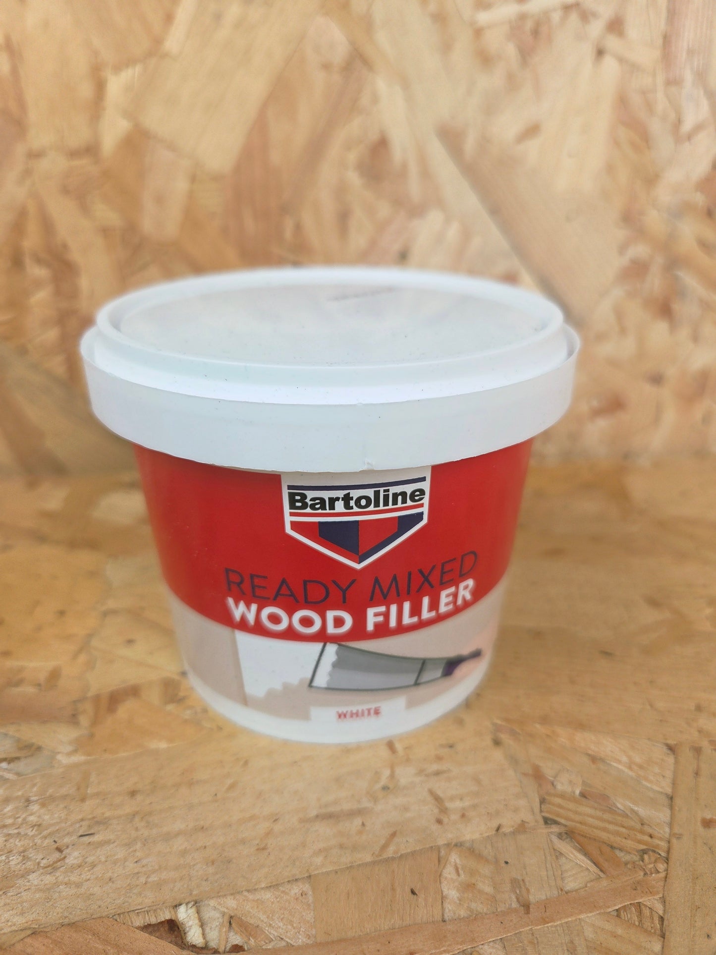 Ready Mixed Wood Filler Interior Exterior Repair Crack Hole Gaps White 500mg