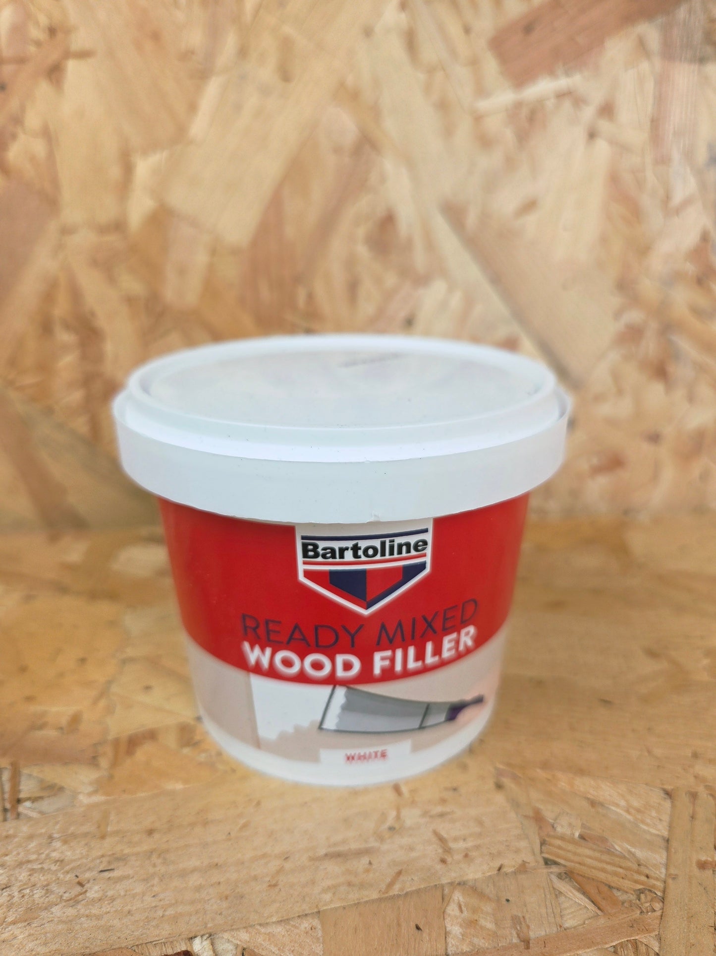 Ready Mixed Wood Filler Interior Exterior Repair Crack Hole Gaps White 500mg