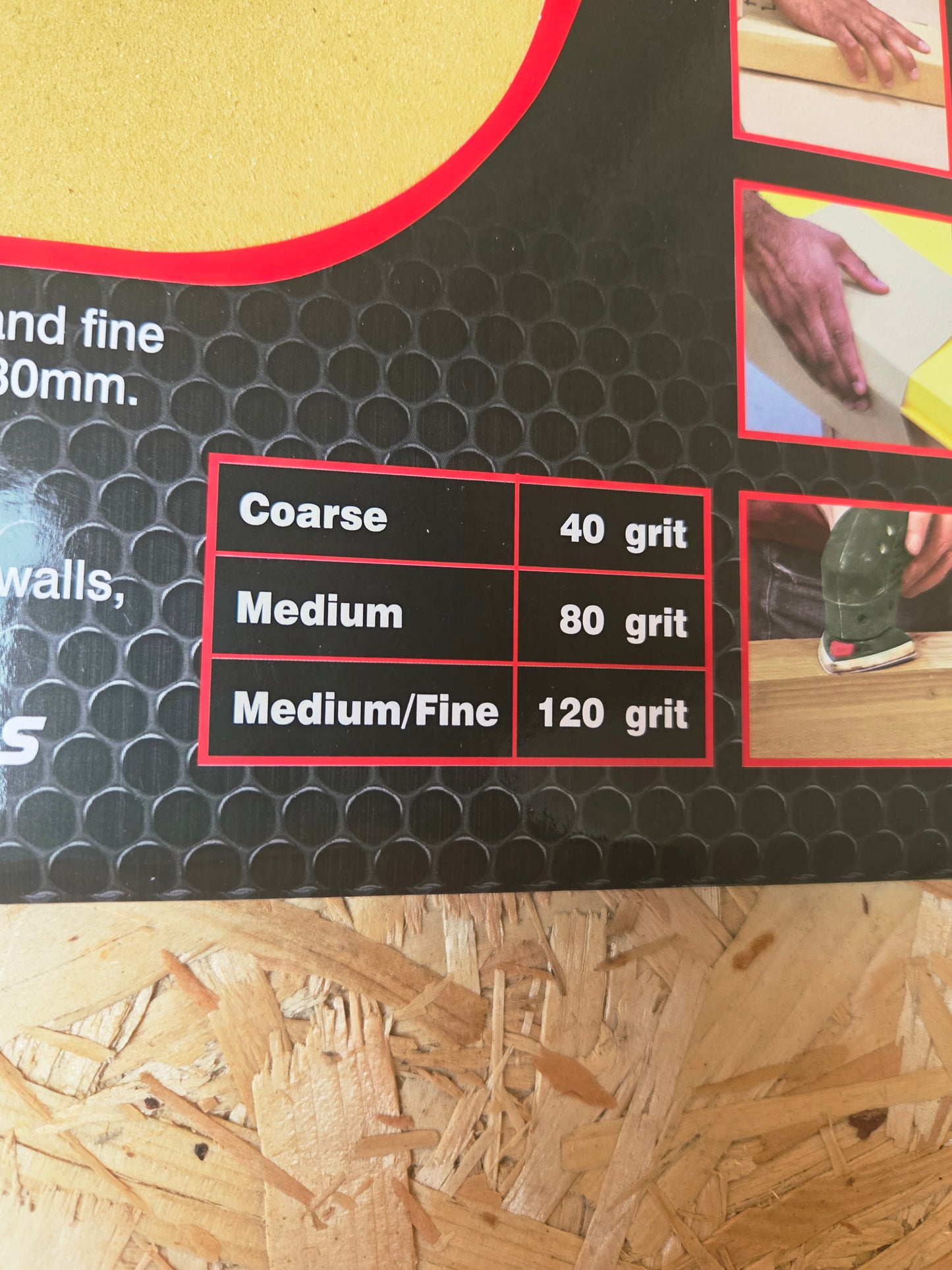 Assorted Sandpaper Coarse Medium Fine Large Sheets 230mm x 280 Manual Mechanical Rough Walls Plastics Wood x 10
