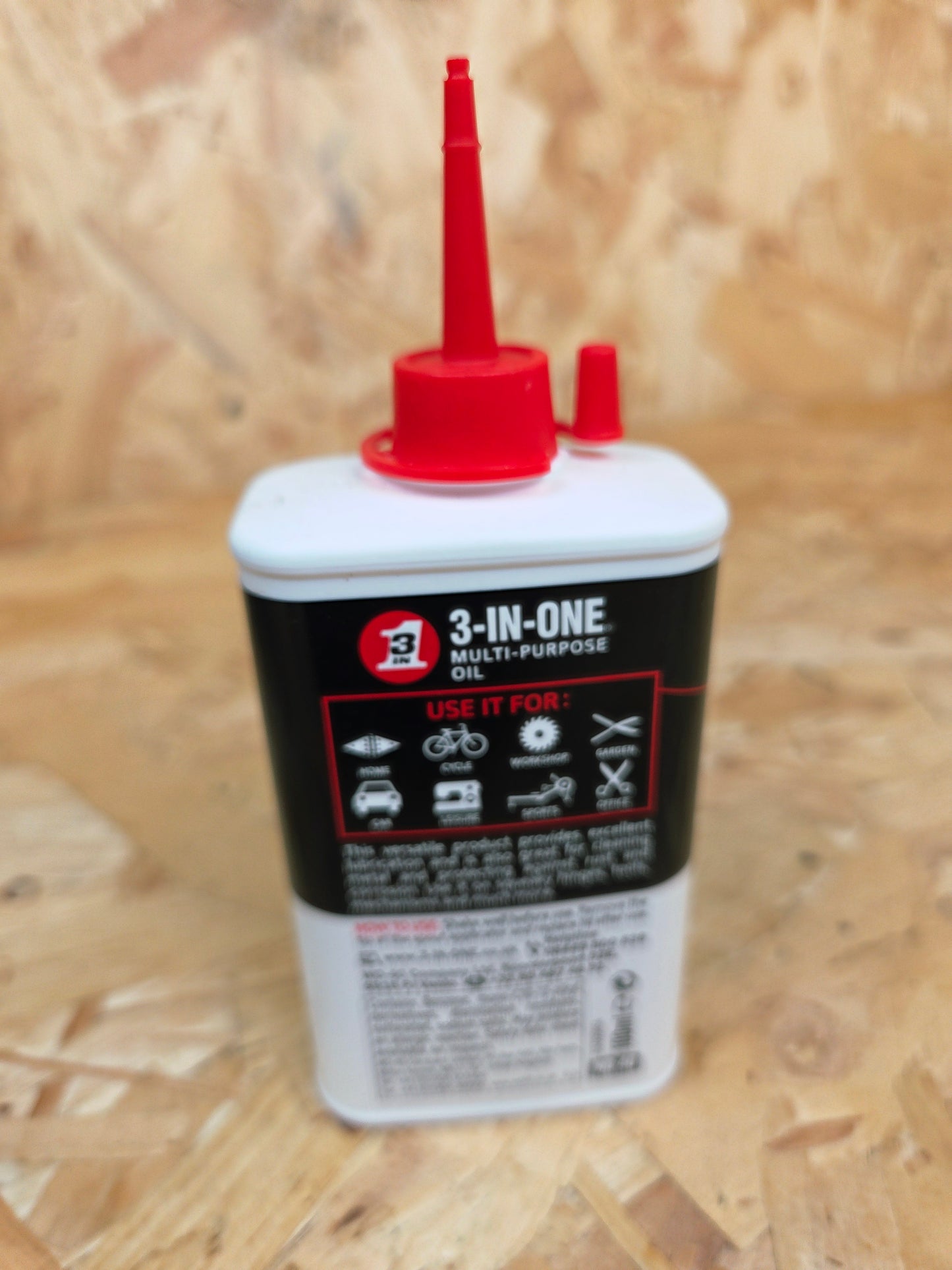 3 IN ONE Multi Purpose Oil 100ml Precision Lubricating Oil Rust Protection Bikes Garden Car