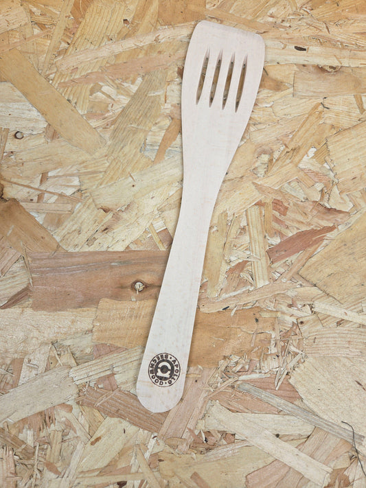 Beech Wooden Spatula Slotted Cooking Kitchen Utensil Turner Cooking Heat Safe